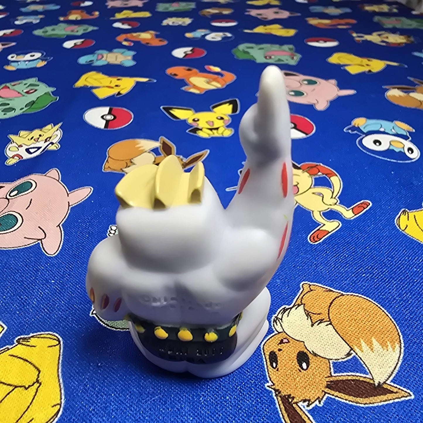Pokemon Machoke Figure Finger Puppet 2006 Nintendo Bandai PVC Japan USA Seller