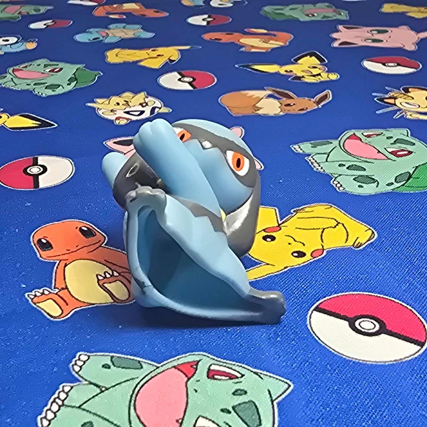 Pokemon Riolu Figure Finger Puppet 2006 Nintendo Bandai PVC Toy Japan USA Seller