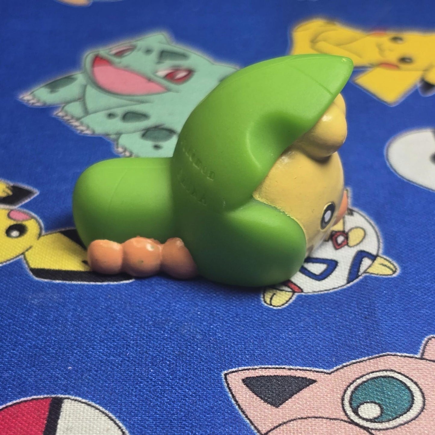 Pokemon Sewaddle Figure Finger Puppet 2010 Nintendo Bandai PVC Japan USA Seller