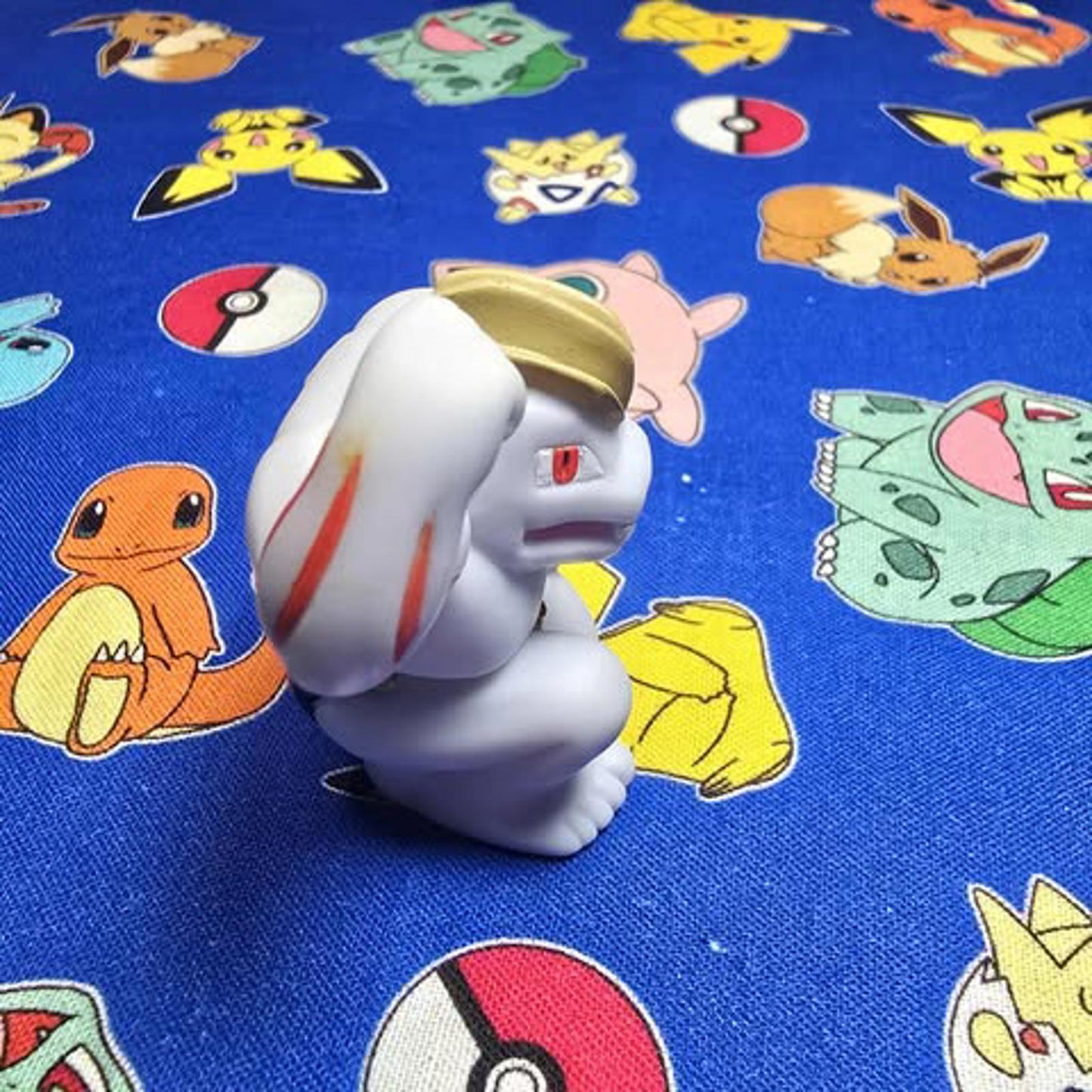 Pokemon Machoke Figure Finger Puppet 1997 Nintendo Bandai PVC Vintage Japan USA