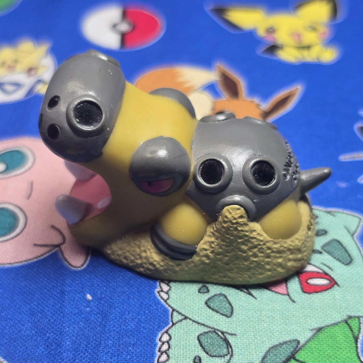 Pokemon Hippowdon Figure Finger Puppet 2008 Nintendo Bandai Japan PVC USA Seller