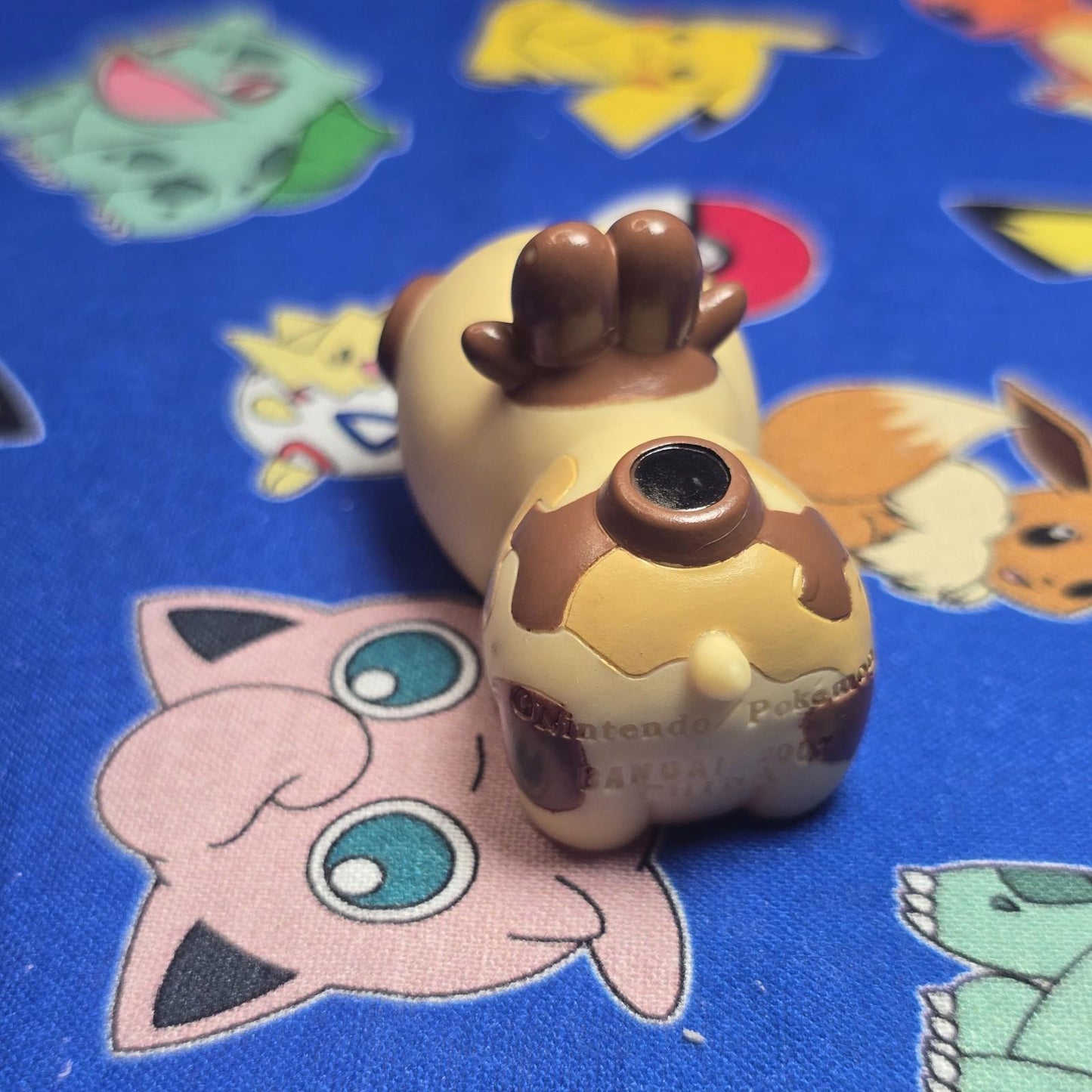 Pokemon Hippopotas Figure Finger Puppet 2007 Nintendo Bandai Japan USA Seller