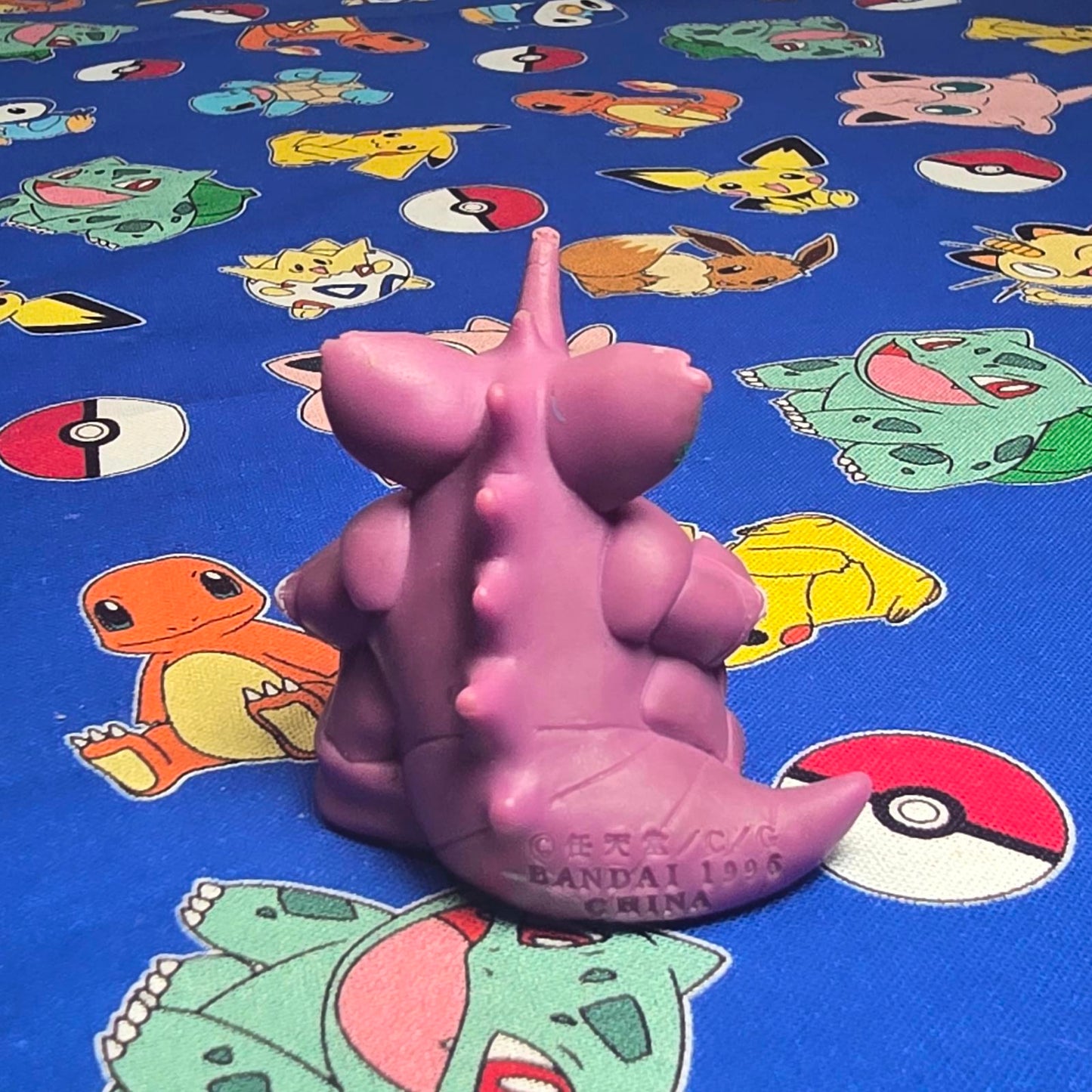Pokemon Nidoking Figure Finger Puppet 1996 Nintendo Bandai PVC Japan Vintage USA