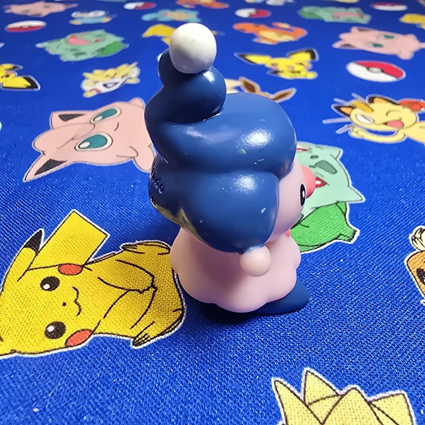 Pokemon Mime Jr Figure Finger Puppet 2005 Nintendo Bandai PVC Vintage Japan US