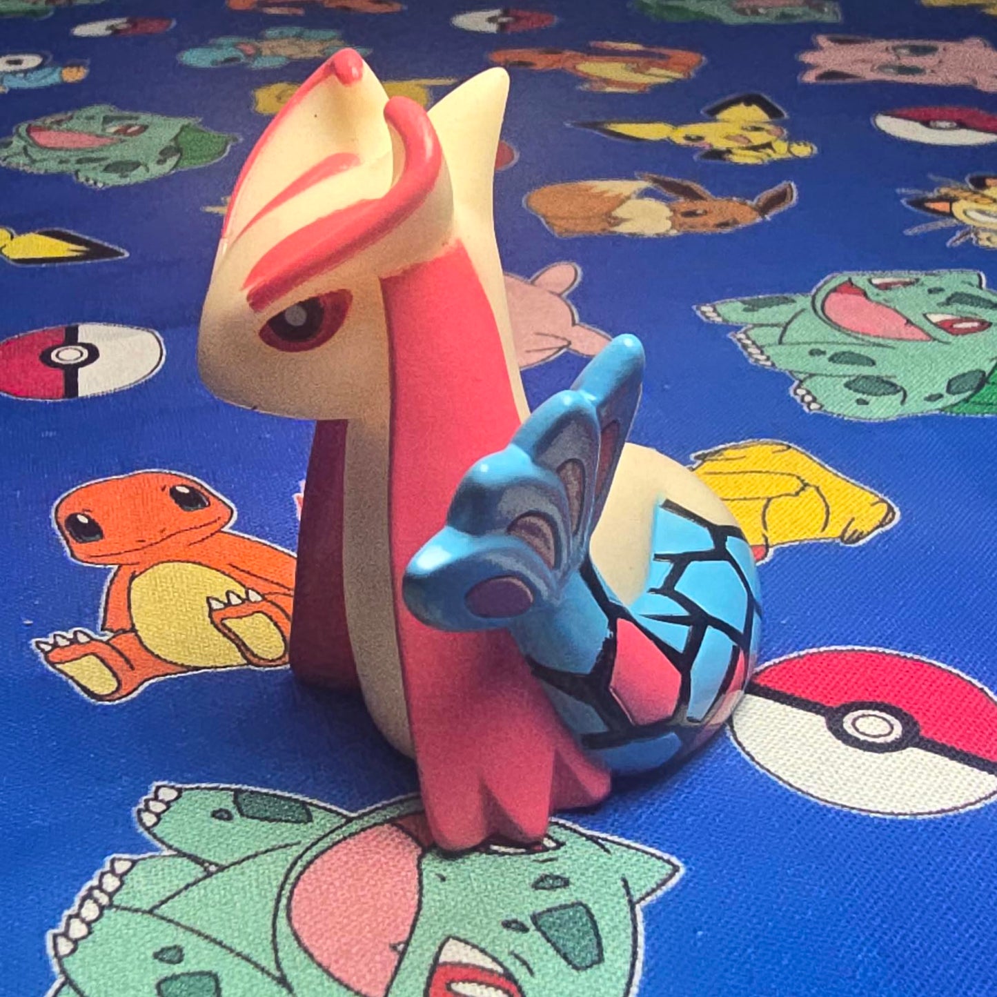 Pokemon Milotic Figure Finger Puppet 2004 Nintendo Bandai PVC Japan USA Seller