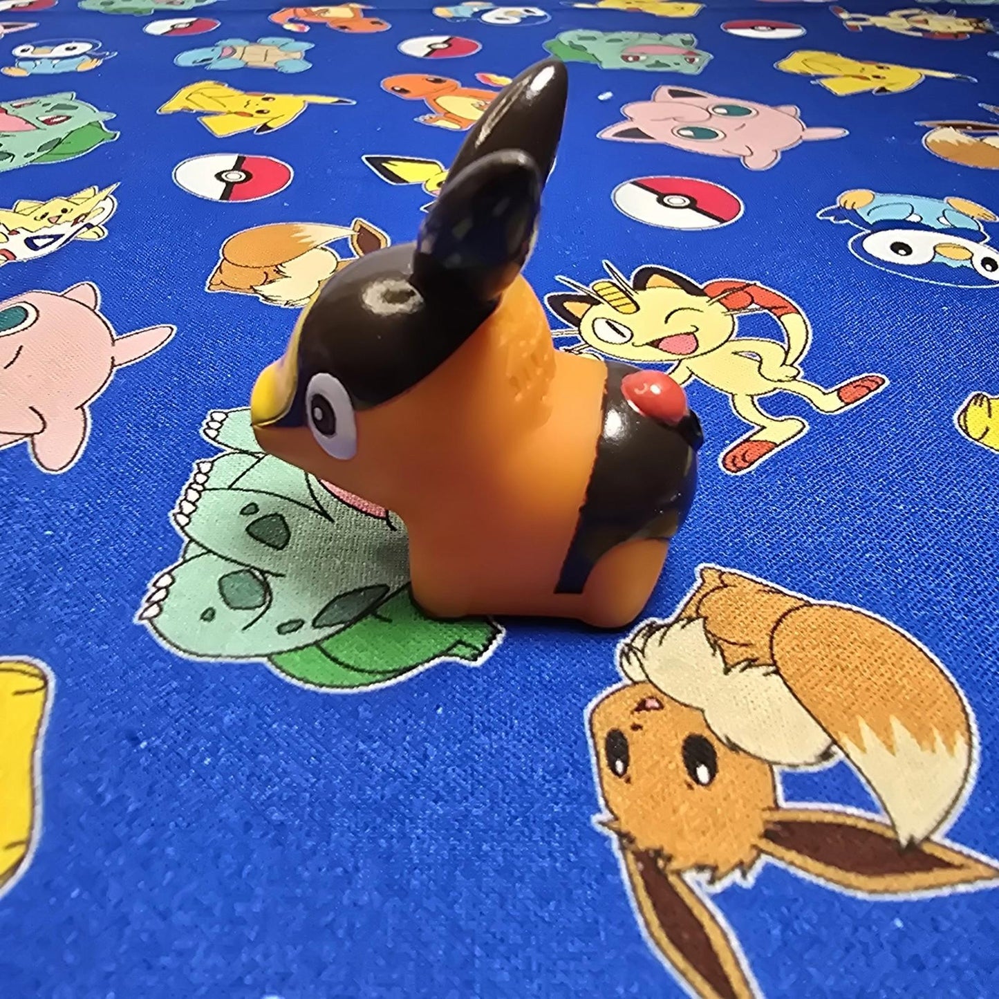 Pokemon Tepig Figure Finger Puppet 2010 Nintendo Bandai PVC Japan US Seller