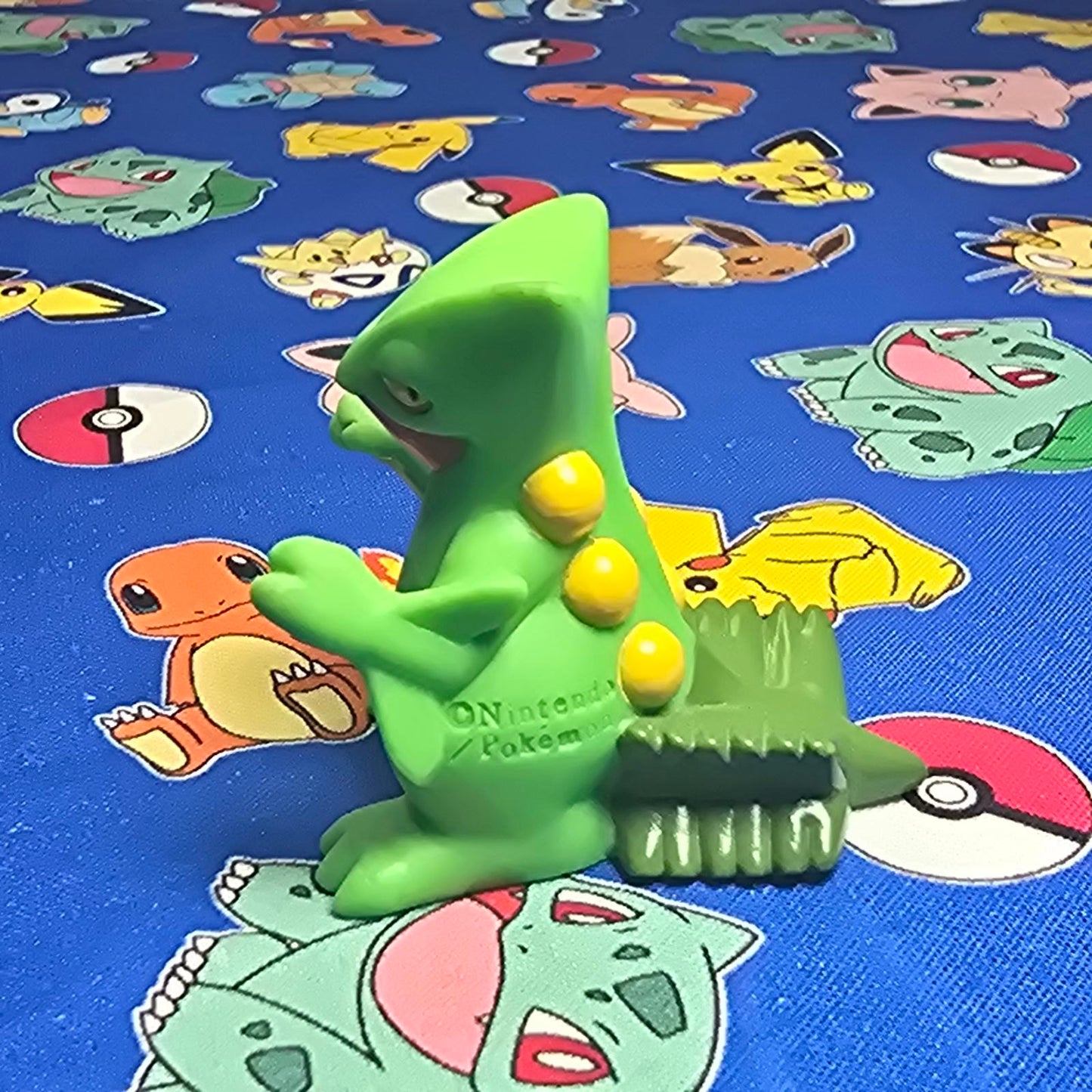 Pokemon Sceptile Figure Finger Puppet 2004 Nintendo Bandai PVC Vintage Japan USA
