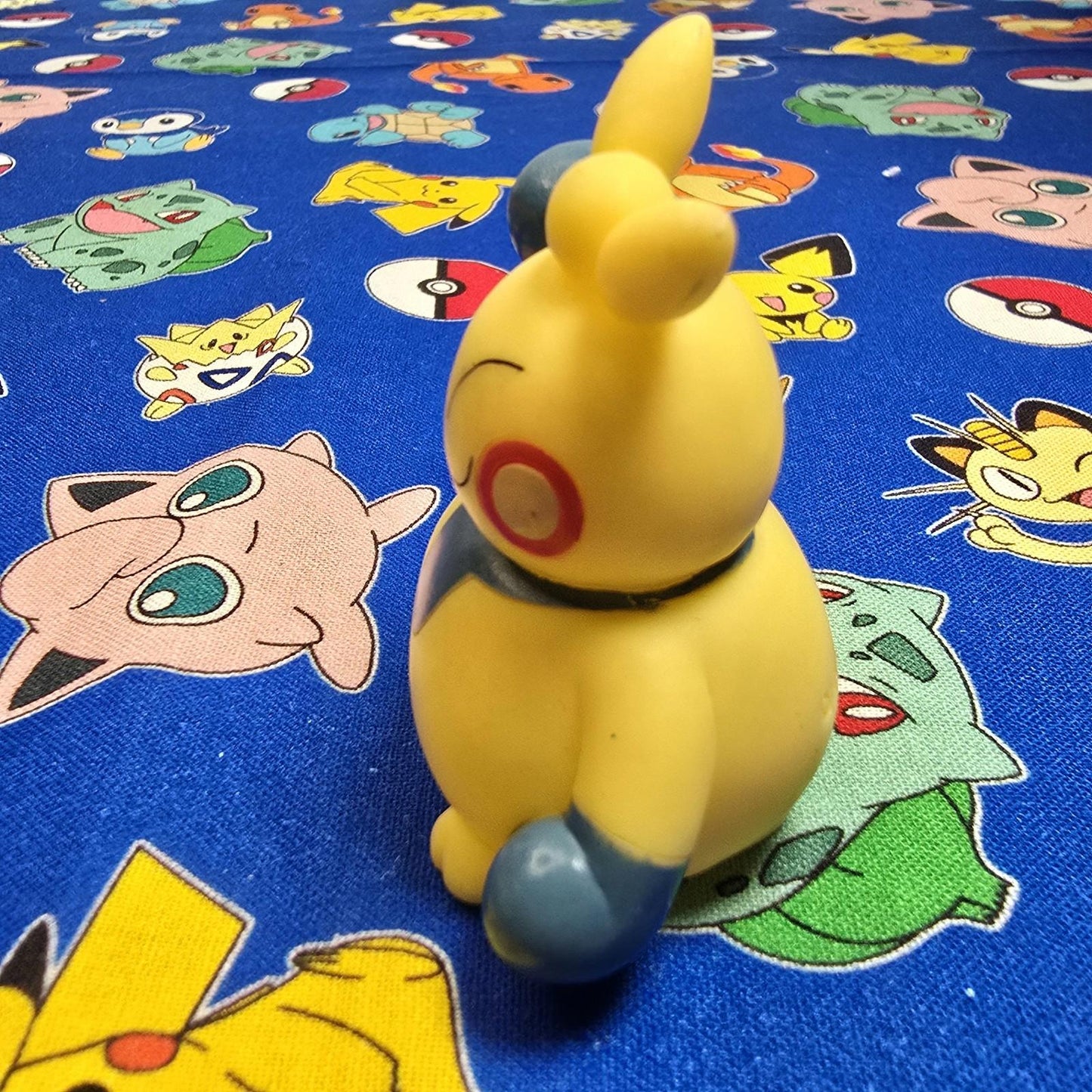 Pokemon Makuhita Figure Finger Puppet 2004 Nintendo Bandai PVC Japan USA Seller