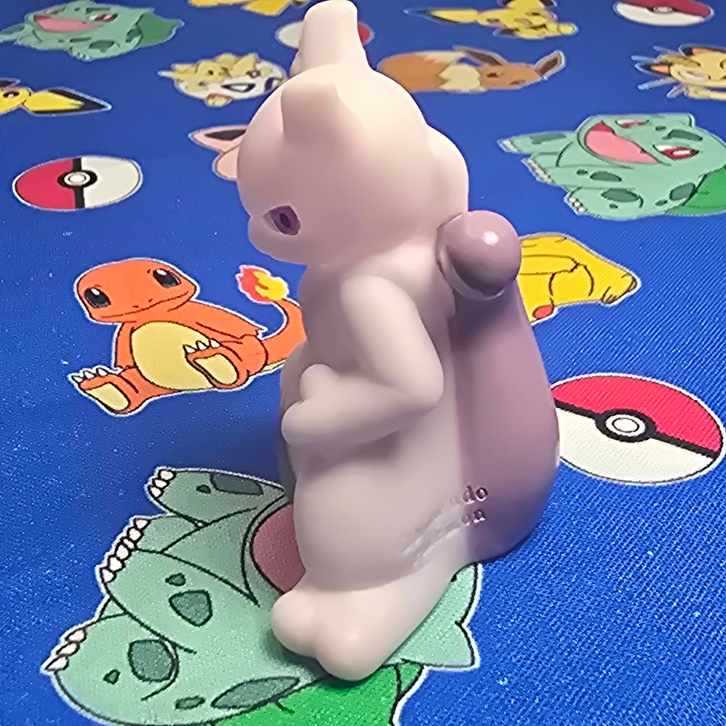 Pokemon Mewtwo Figure Finger Puppet 2006 Nintendo Bandai Japan PVC US