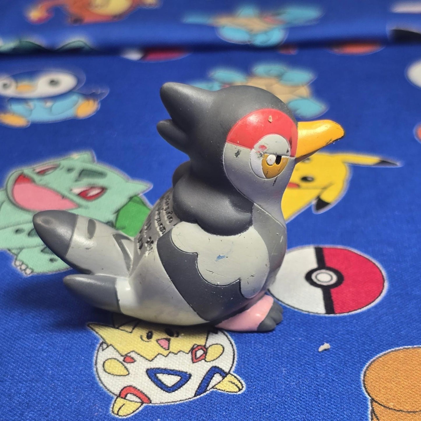 Pokemon Tranquill Figure Finger Puppet 2010 Nintendo Bandai PVC Japan USA Seller
