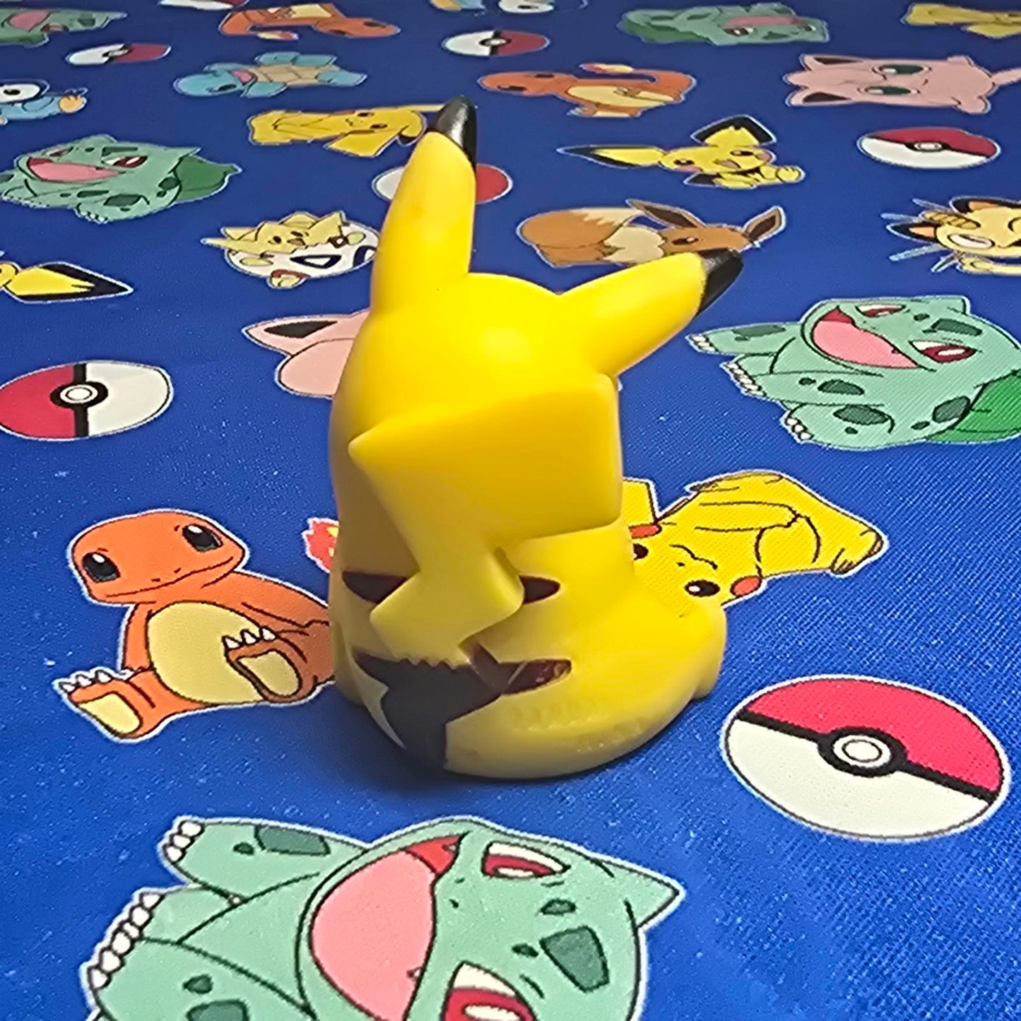 Pokemon Pikachu Figure Finger Puppet 2008 Nintendo Bandai PVC Japan USA Seller