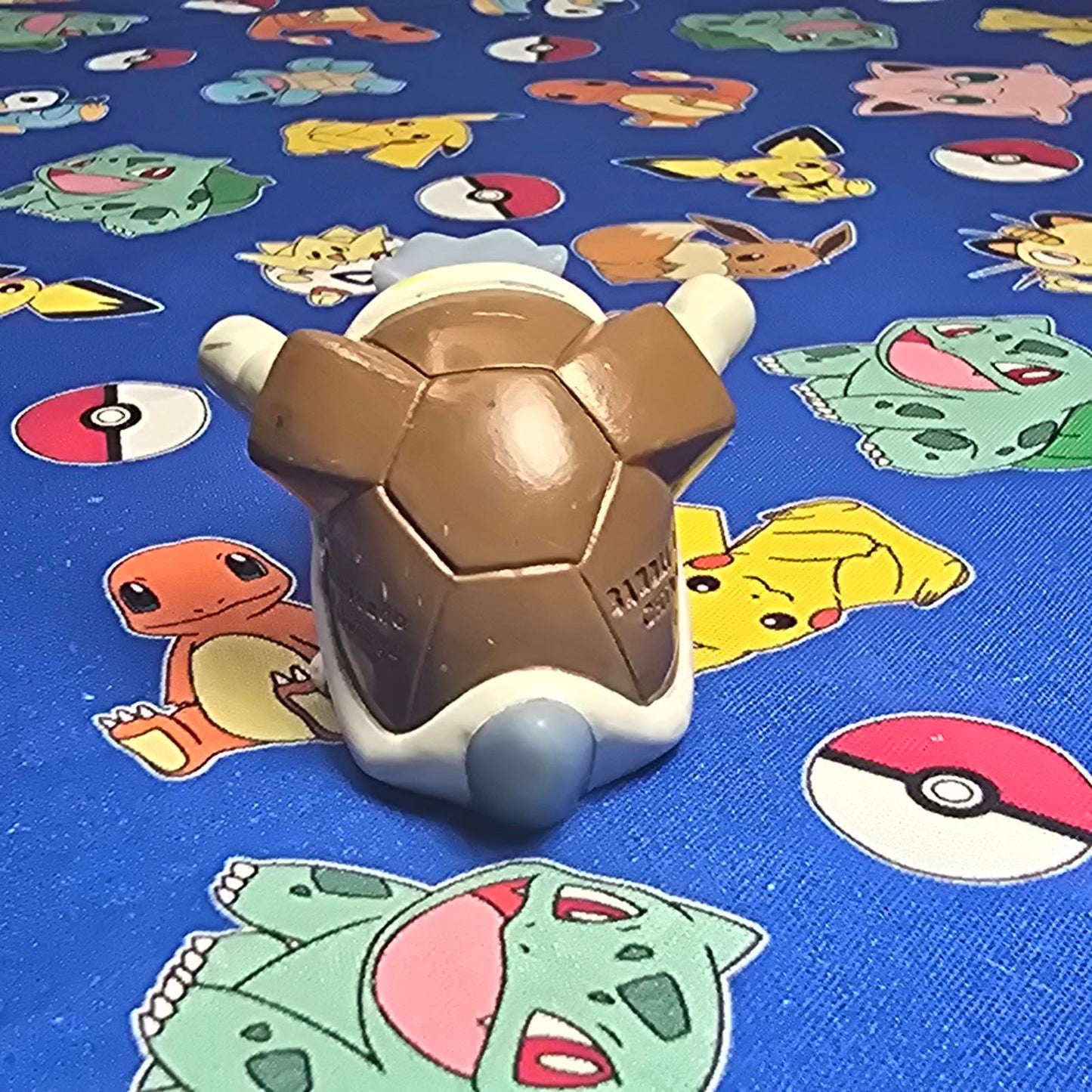 Pokemon Blastoise Figure Finger Puppet 2004 Nintendo Bandai PVC Vintage Japan US