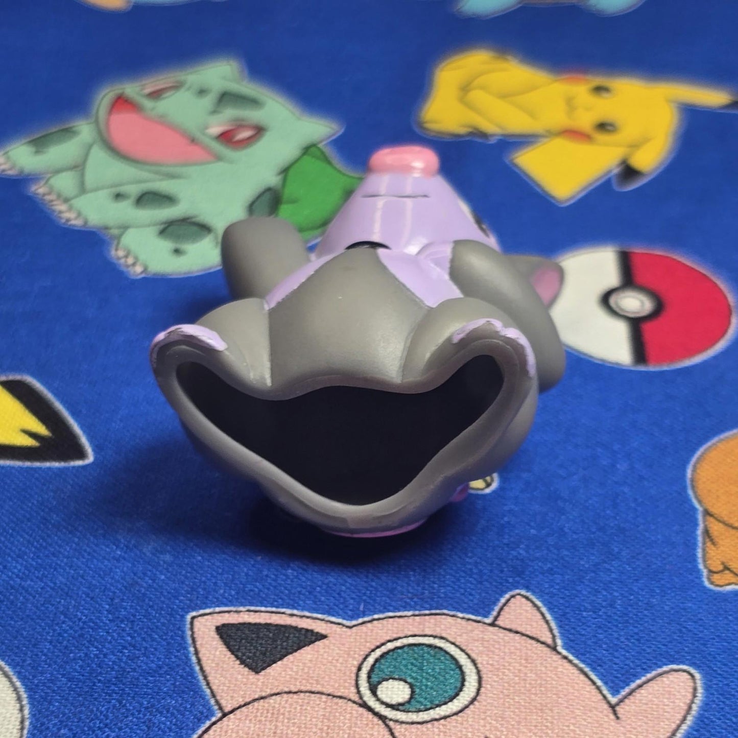 Pokemon Grumpig Figure Finger Puppet 2004 Nintendo Bandai PVC Vintage Japan USA
