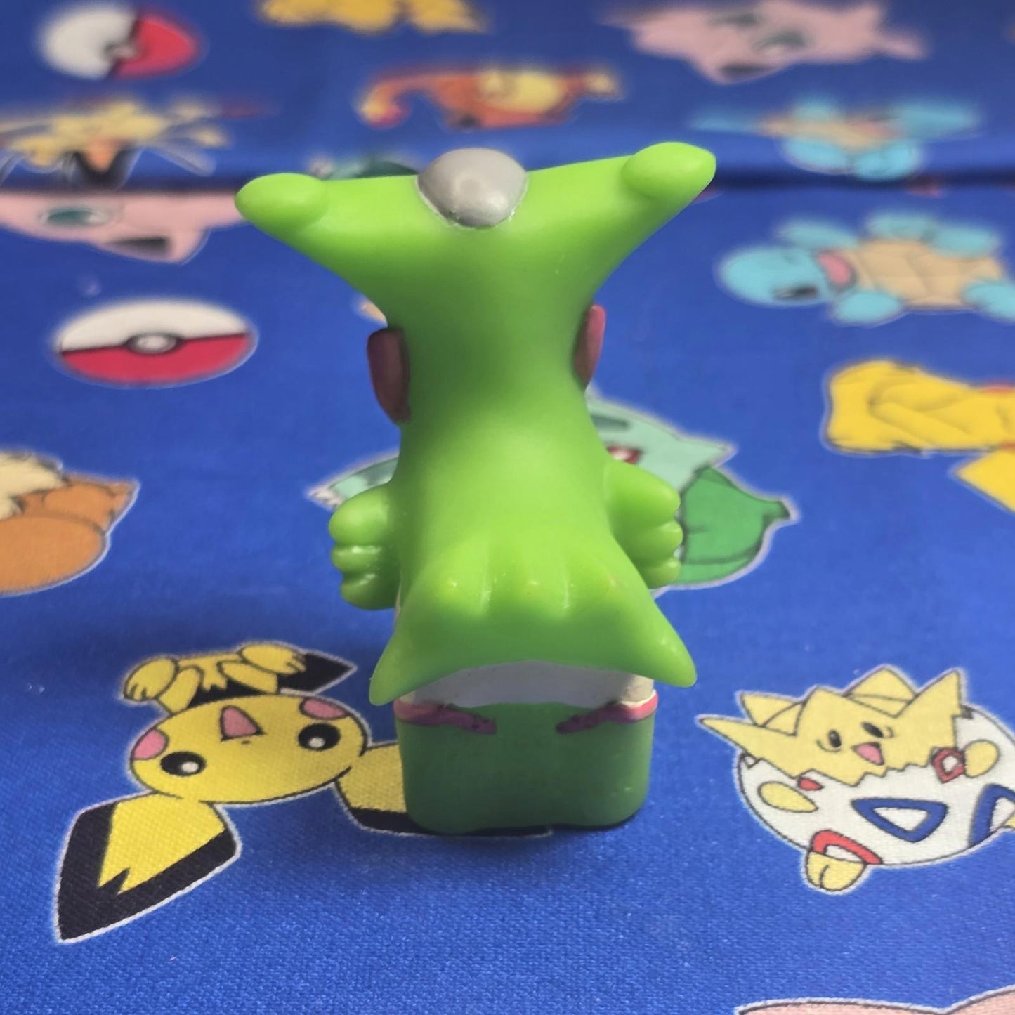 Pokemon Virizion Figure Finger Puppet 2011 Nintendo Bandai PVC Japan USA Seller