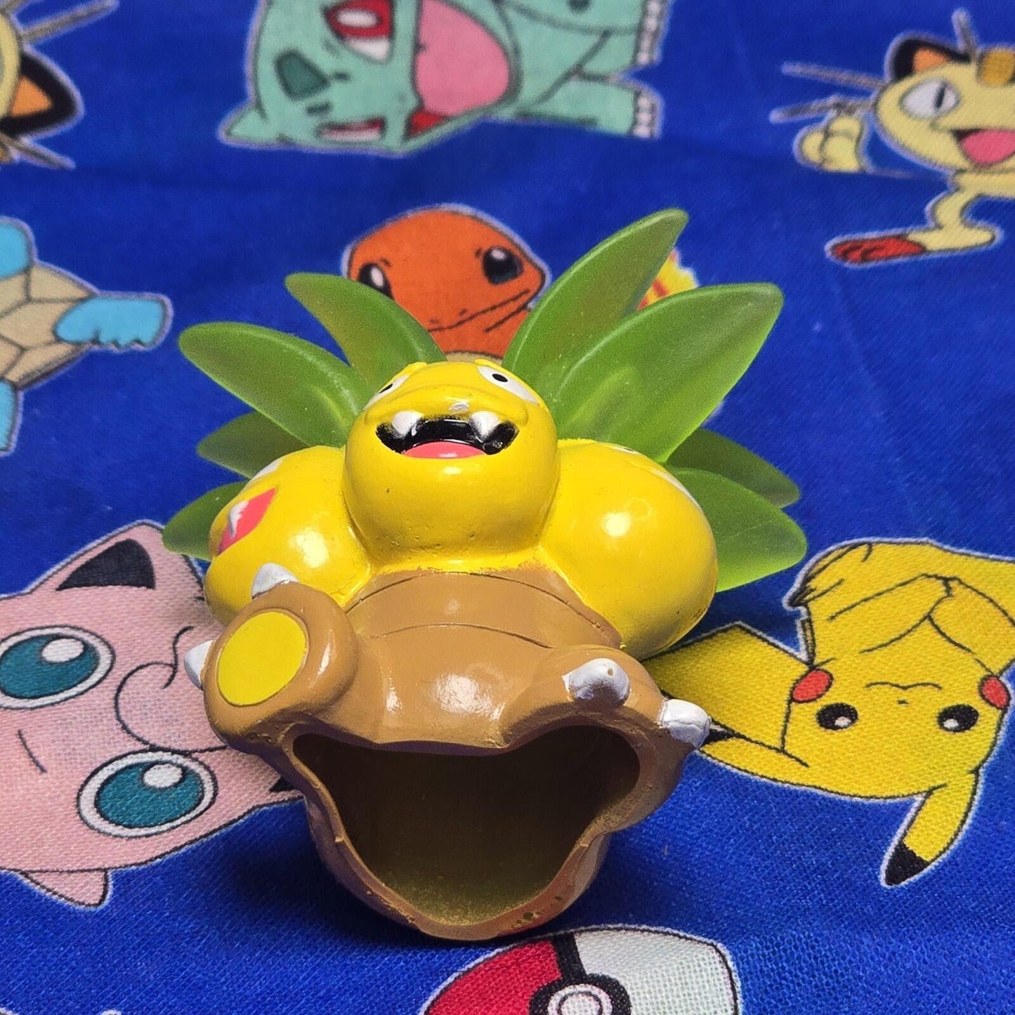 Pokemon Exeggutor Clear Figure Finger Puppet 1997 Bandai Nintendo Vintage Seller