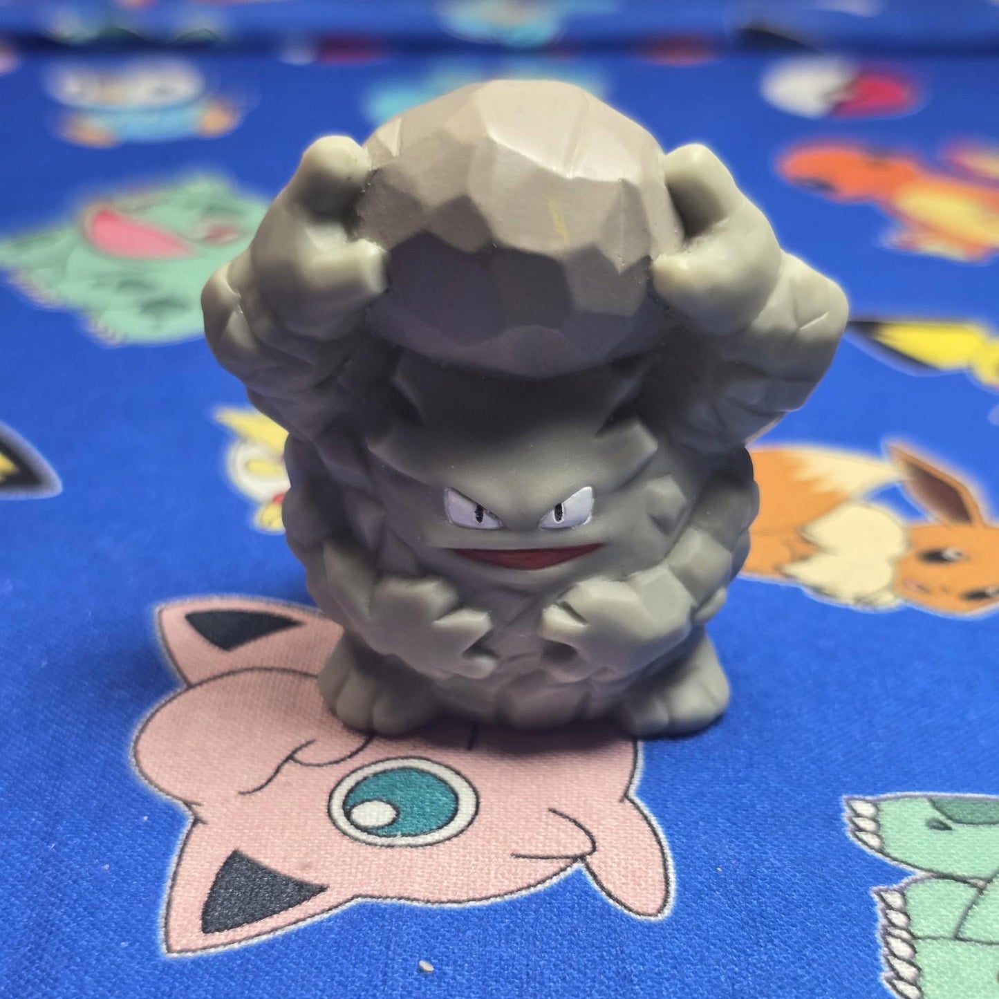 Pokemon Graveler Figure Finger Puppet 2006 Nintendo Bandai PVC Vintage Japan USA