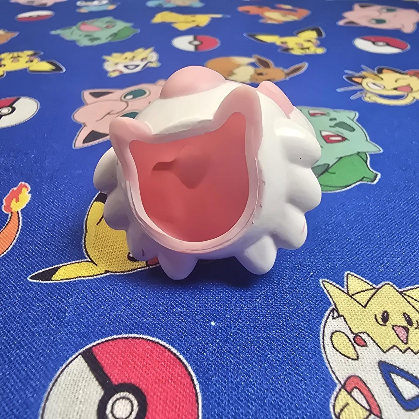 Pokemon Blissey Figure Finger Puppet 2007 Nintendo Bandai PVC Japan USA Seller