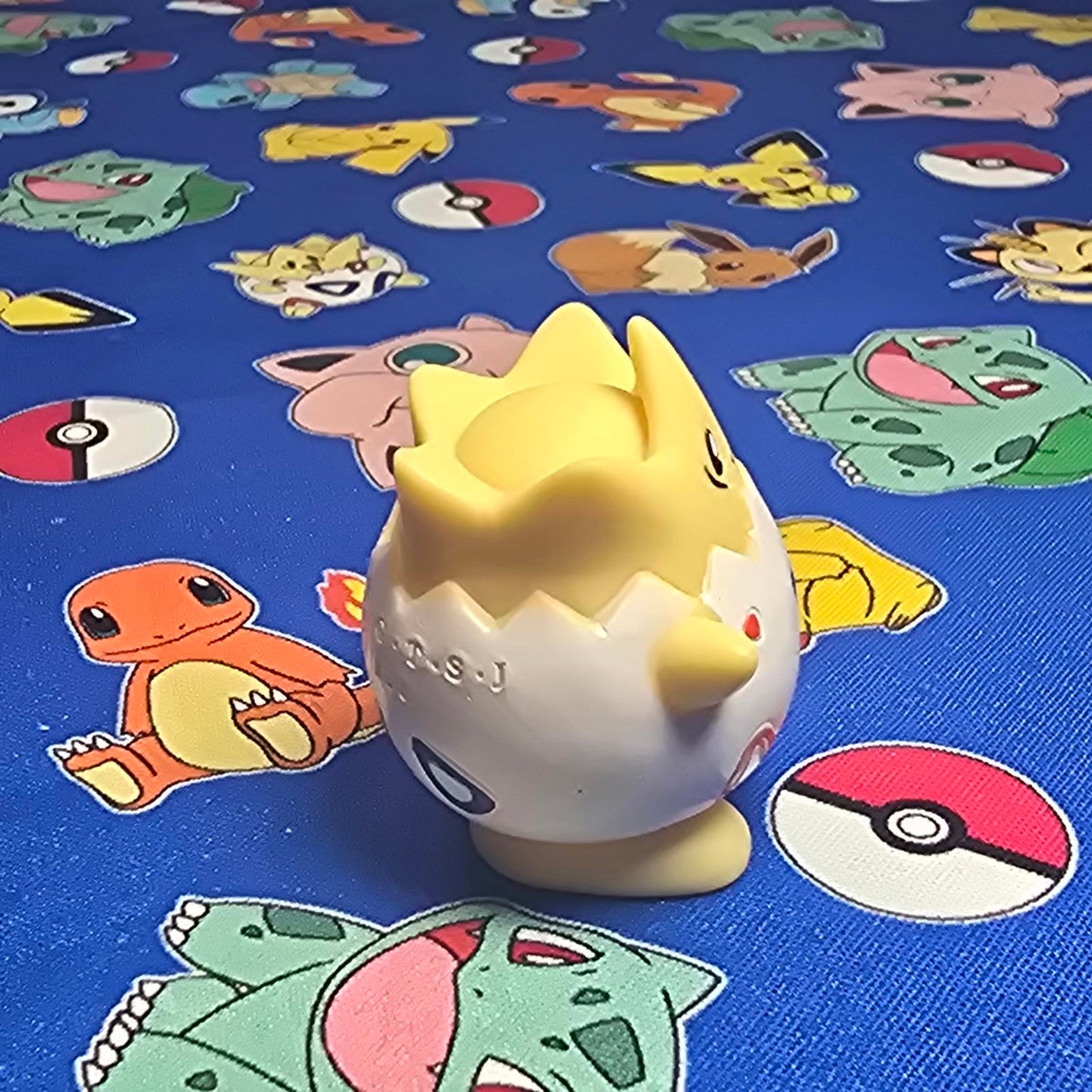 Pokemon Togepi Figure Finger Puppet 1998 Nintendo Bandai PVC Vintage Japan USA