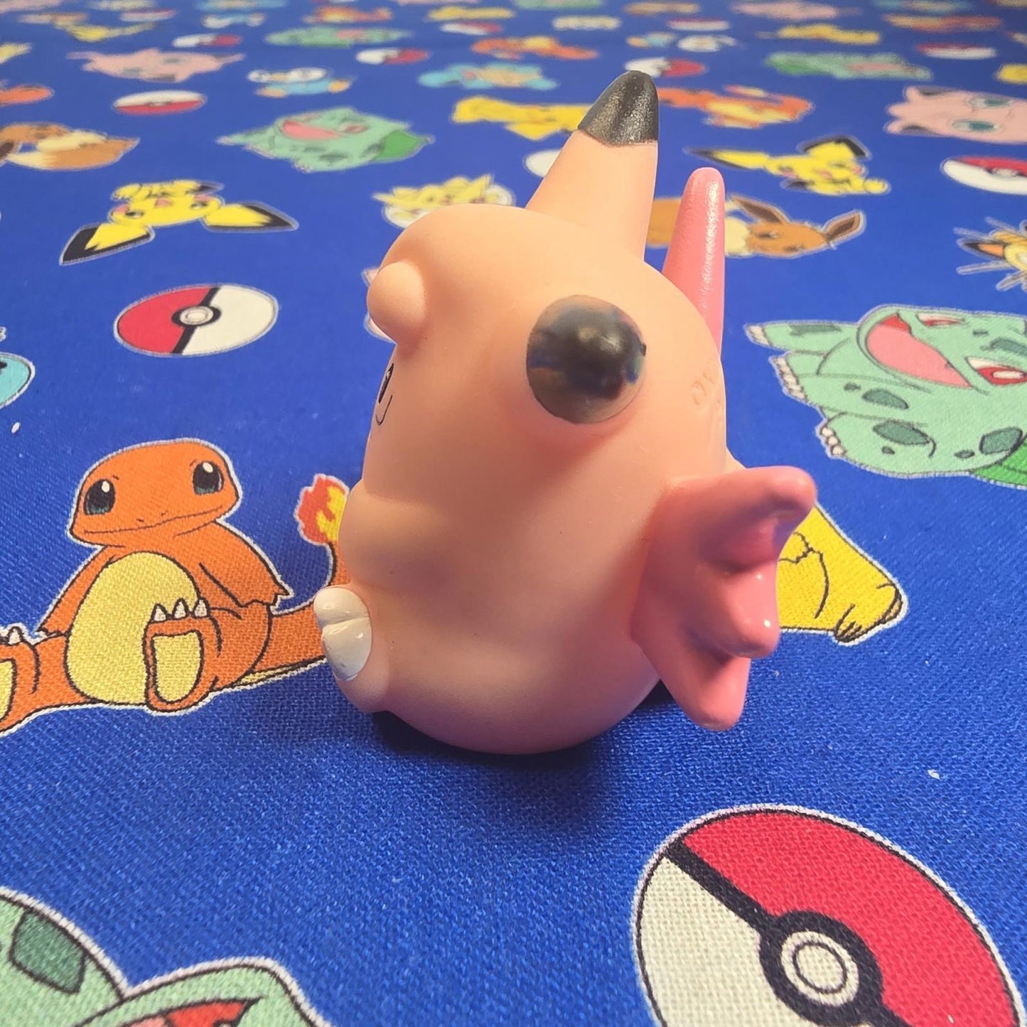 Pokemon Clefable Figure Finger Puppet 2007 Nintendo Bandai PVC Japan USA Seller