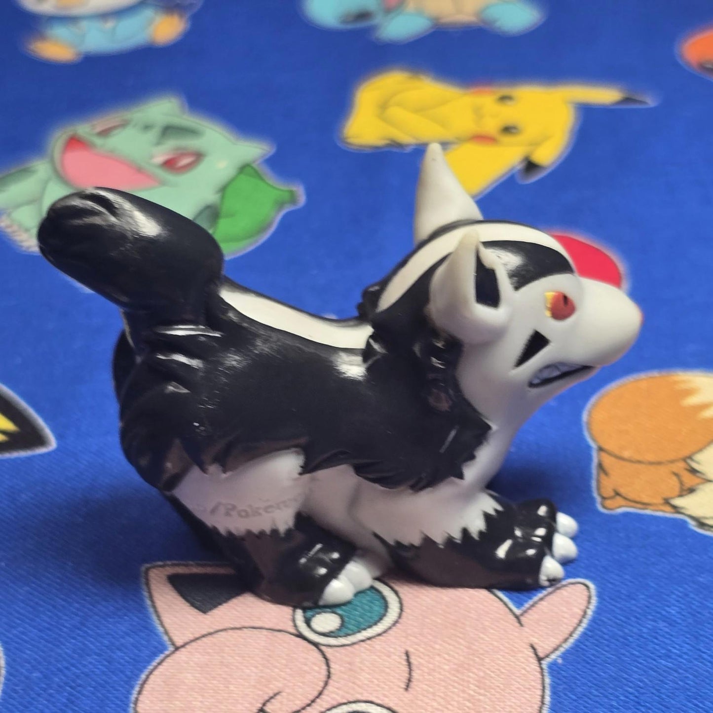 Pokemon Mightyena Figure Finger Puppet 2003 Nintendo Bandai PVC Japan US Seller