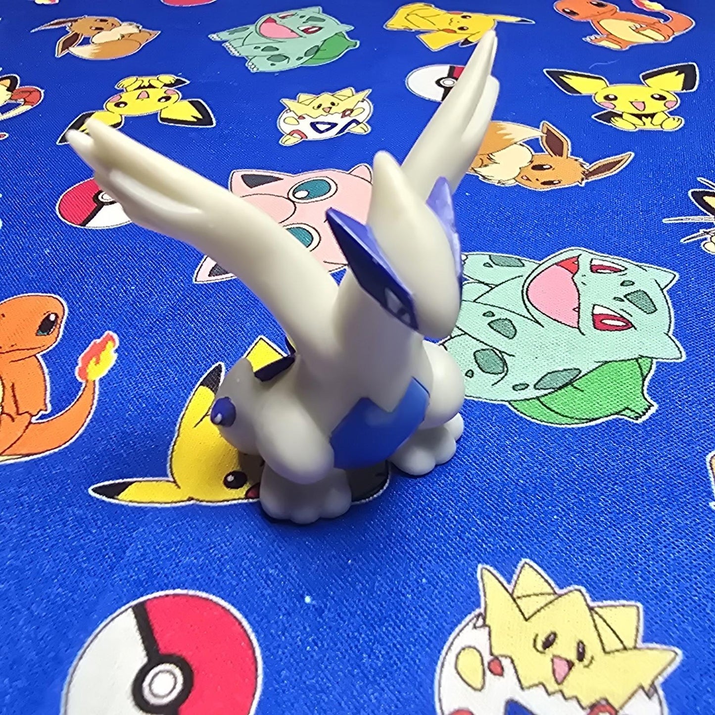 Pokemon Lugia Figure Finger Puppet 2001 Nintendo Bandai PVC Toy Japan USA Seller