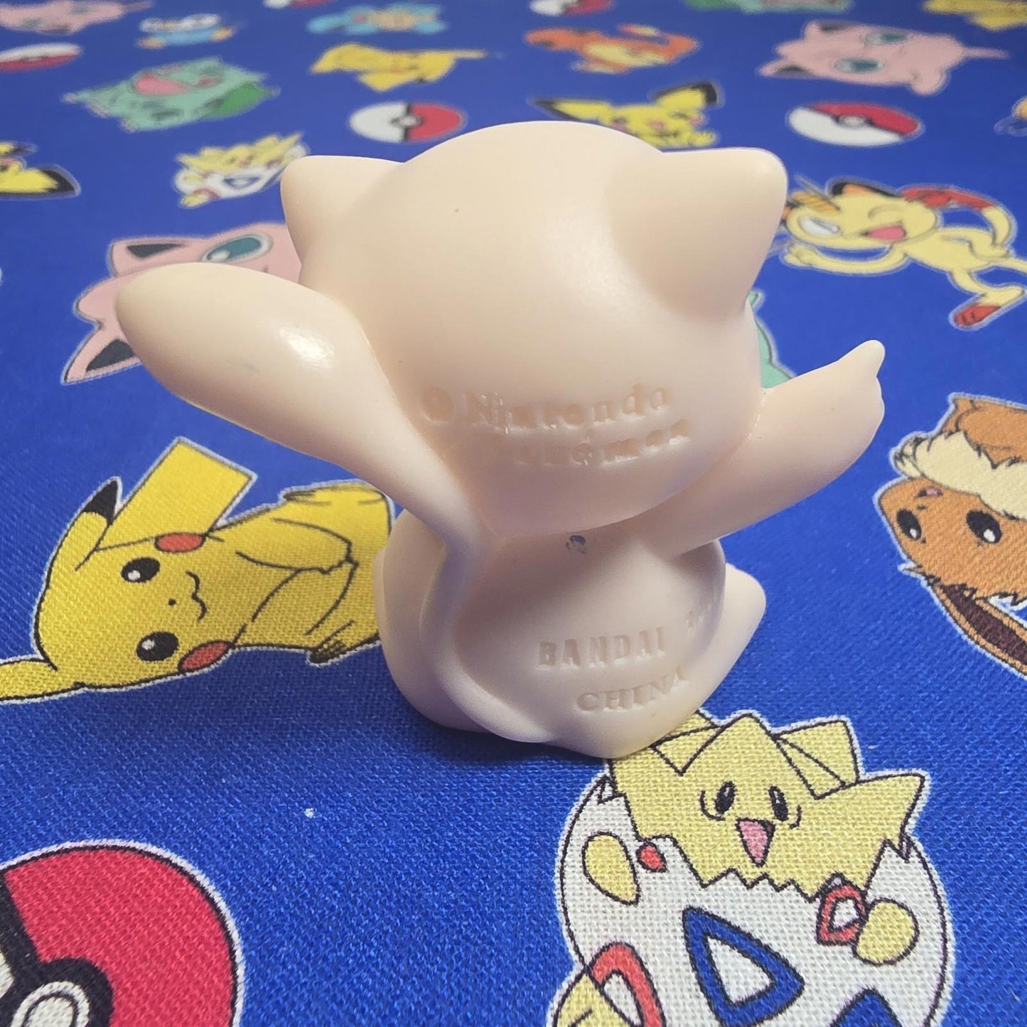 Pokemon Mew Figure Finger Puppet 2005 Nintendo Bandai Vintage Japan USA Seller