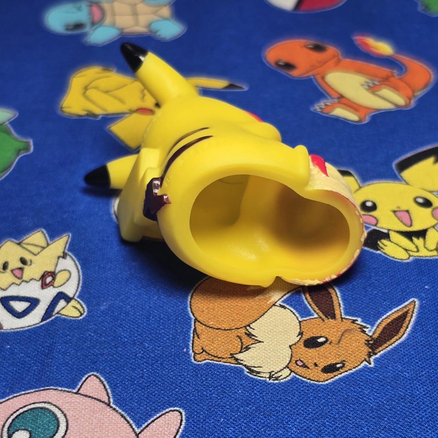 Pokemon Pikachu with Pancakes Figure Finger Puppet B 2020 Nintendo Bandai Japan