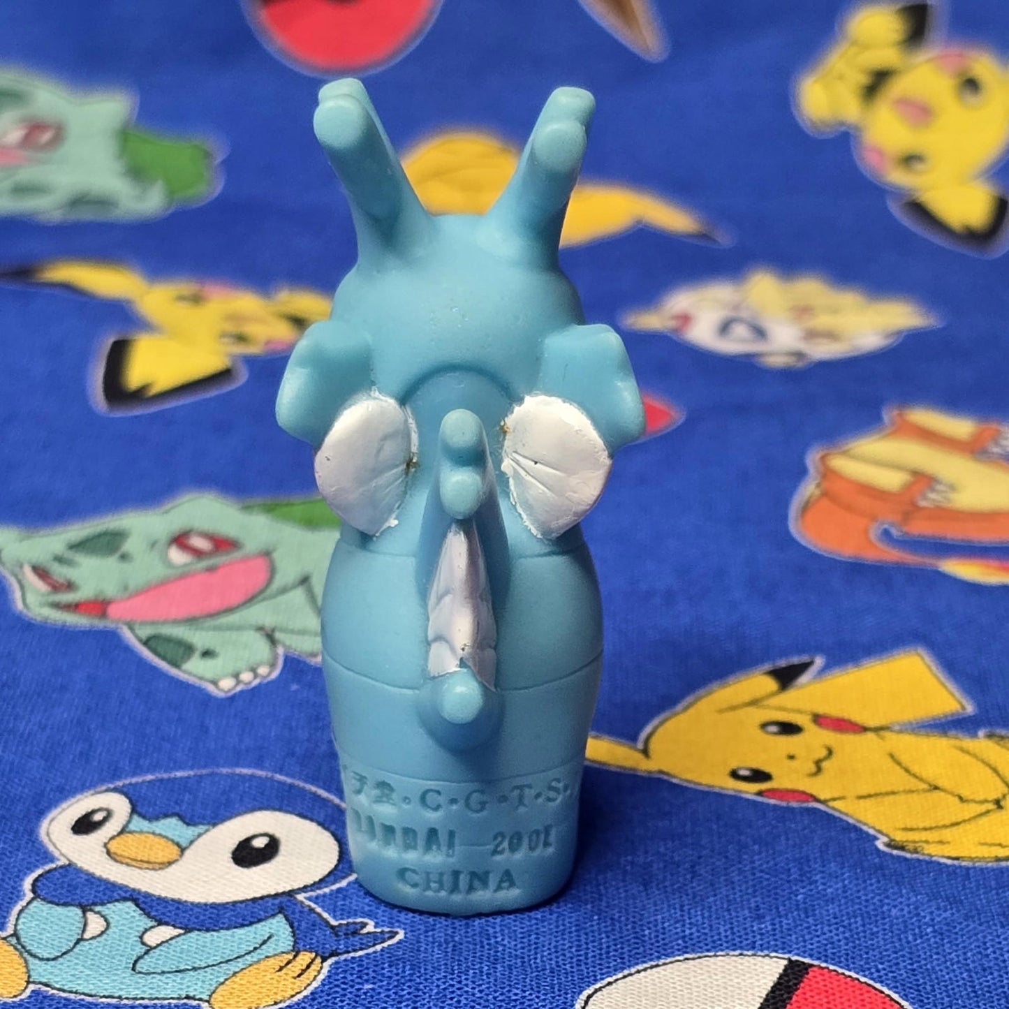 Pokemon Kingdra Figure Finger Puppet 2001 Nintendo Bandai PVC Japan USA Seller