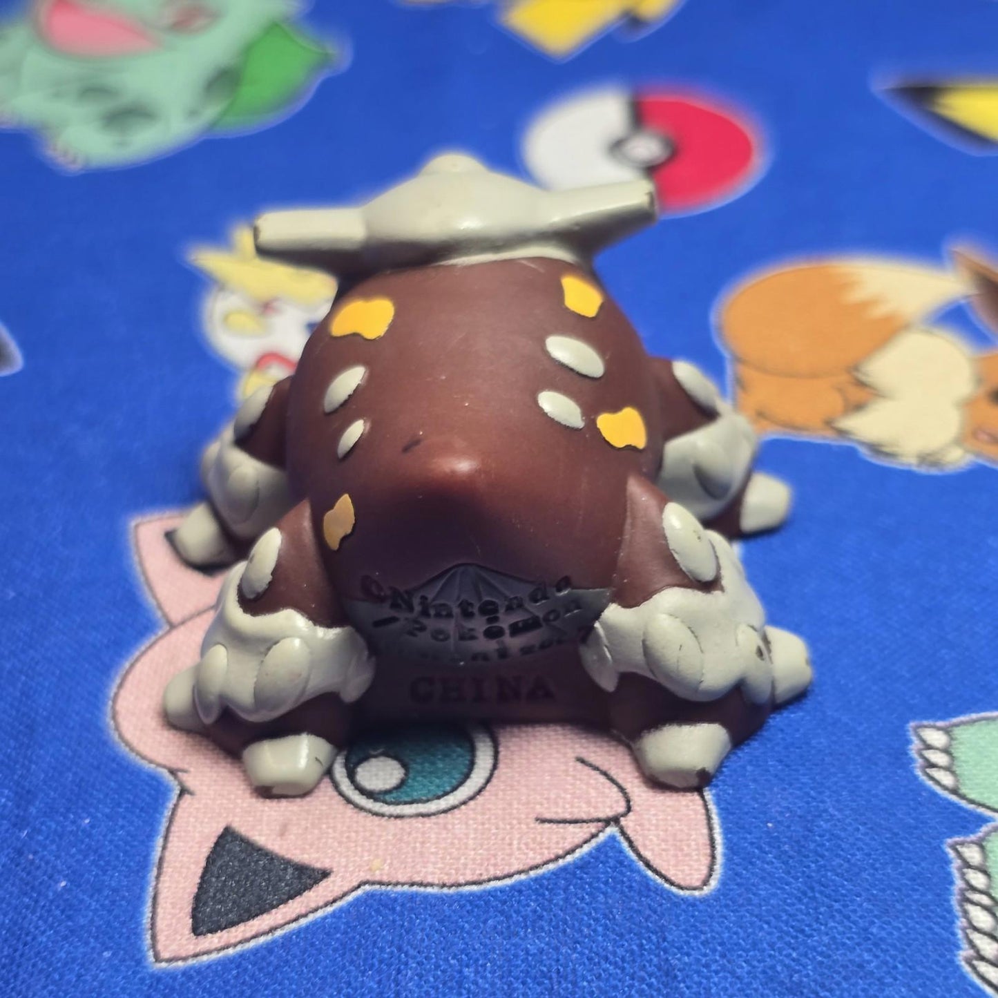 Pokemon Heatran Figure Finger Puppet 2007 Nintendo Bandai PVC Japan USA Seller