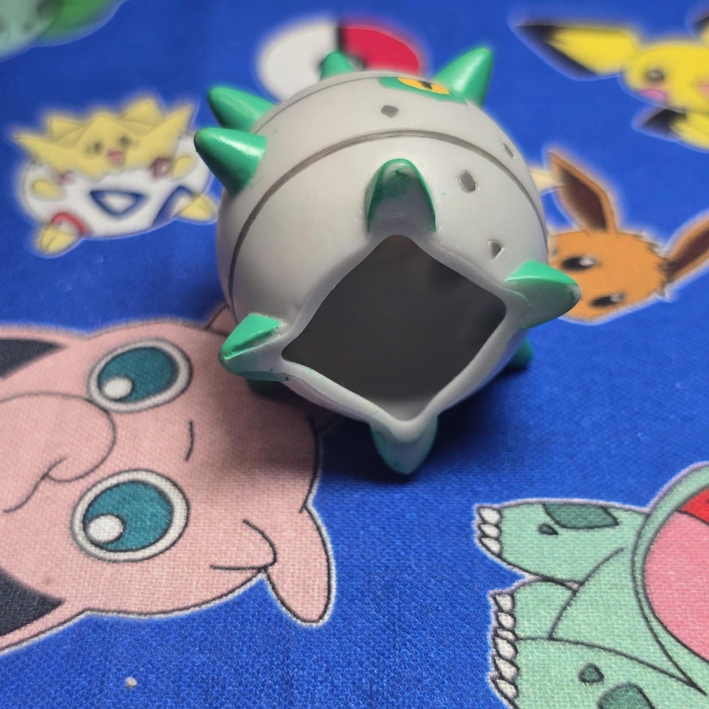Pokemon Ferroseed Figure Finger Puppet 2012 Nintendo Bandai PVC Japan USA Seller