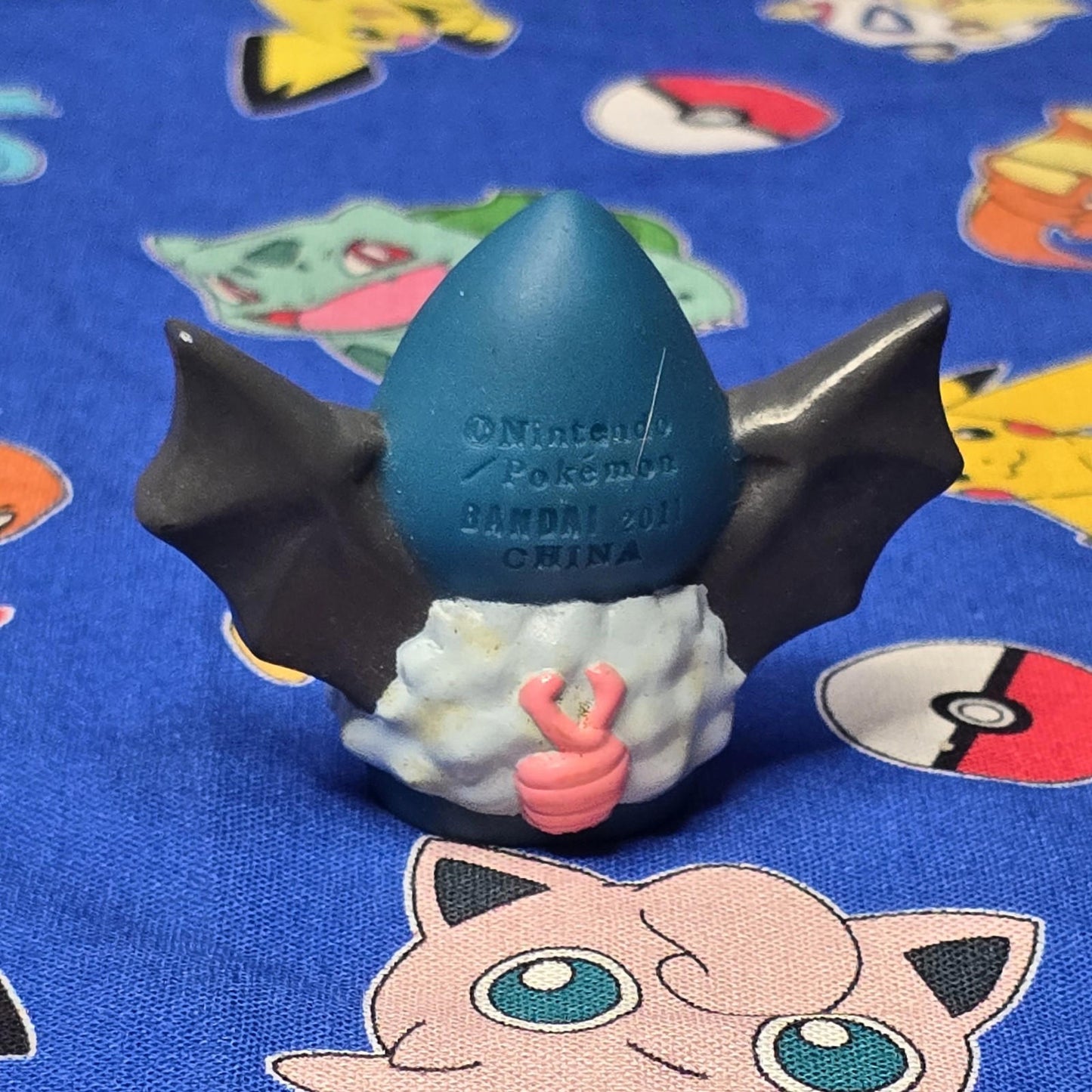 Pokemon Swoobat Figure Finger Puppet 2011 Nintendo Bandai PVC Japan USA Seller