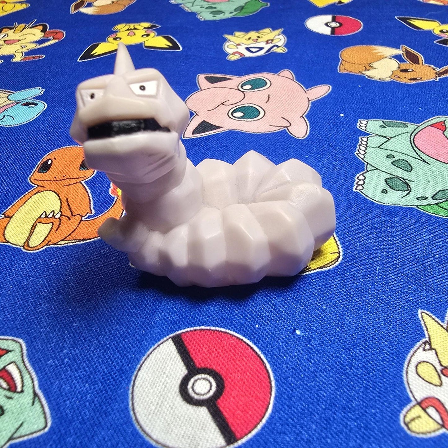Pokemon Onix Light Figure Finger Puppet 1997 Bandai Nintendo Vintage Japan USA