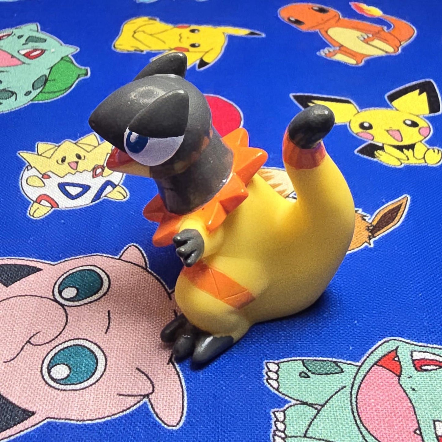 Pokemon Heliolisk Figure Finger Puppet 2013 Nintendo Bandai PVC Japan USA Seller