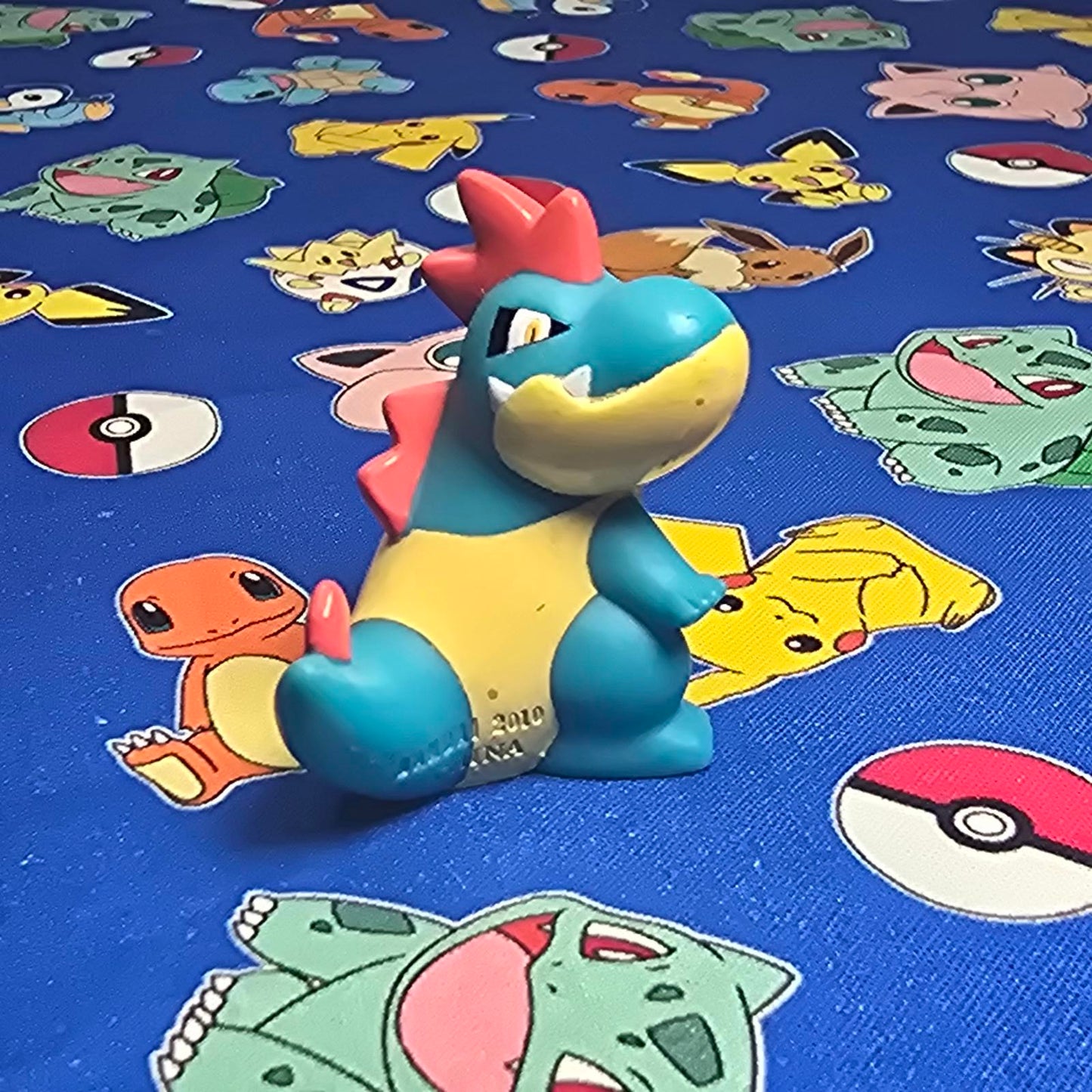 Pokemon Crocnaw Figure Finger Puppets 2010 Nintendo Bandai PVC Japan USA Seller