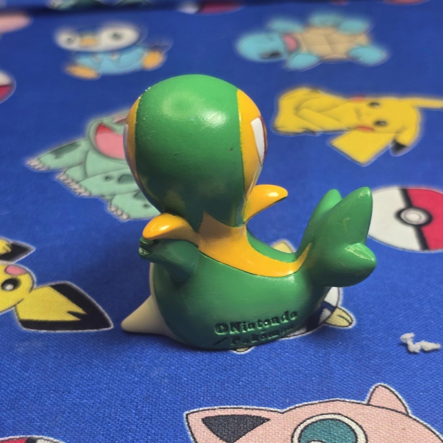 Pokemon Snivy Figure Finger Puppet 2010 Nintendo Bandai PVC Japan USA Seller
