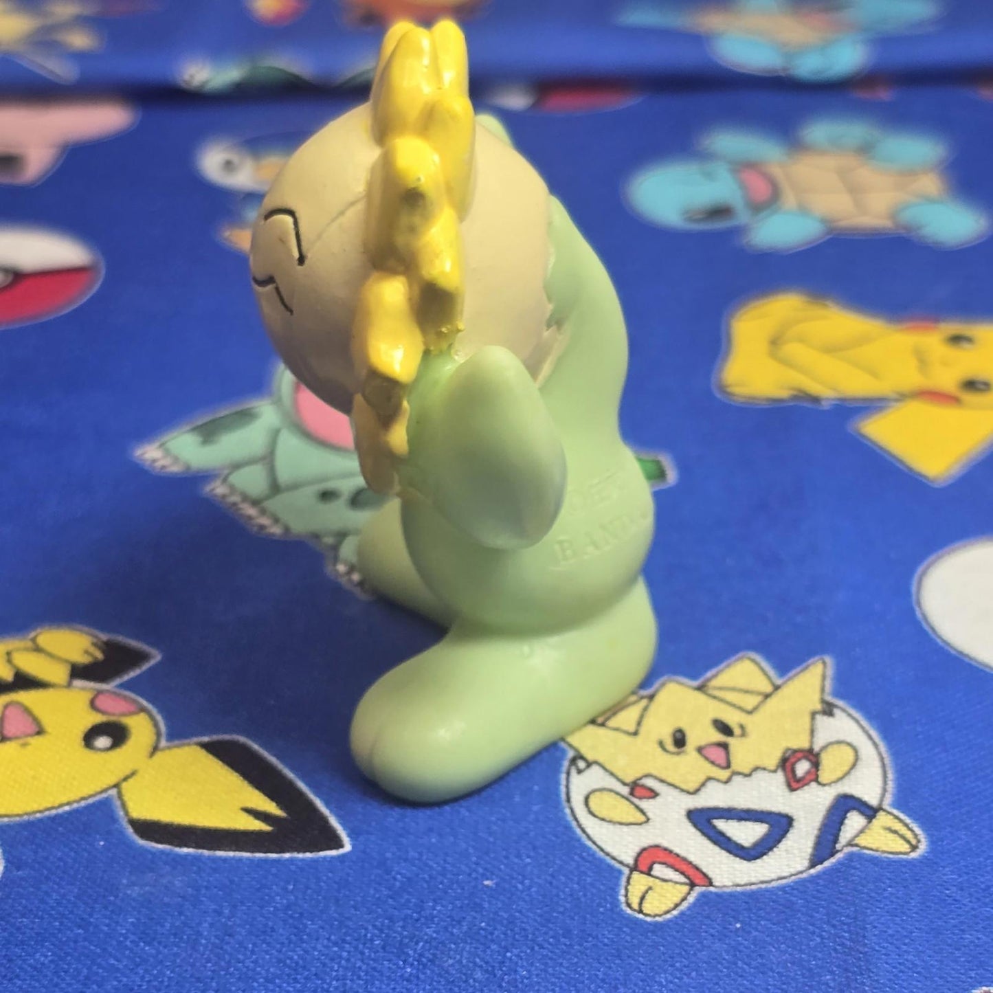 Pokemon Sunflora Figure Finger Puppet 2000 Nintendo Bandai Vintage PVC Japan USA