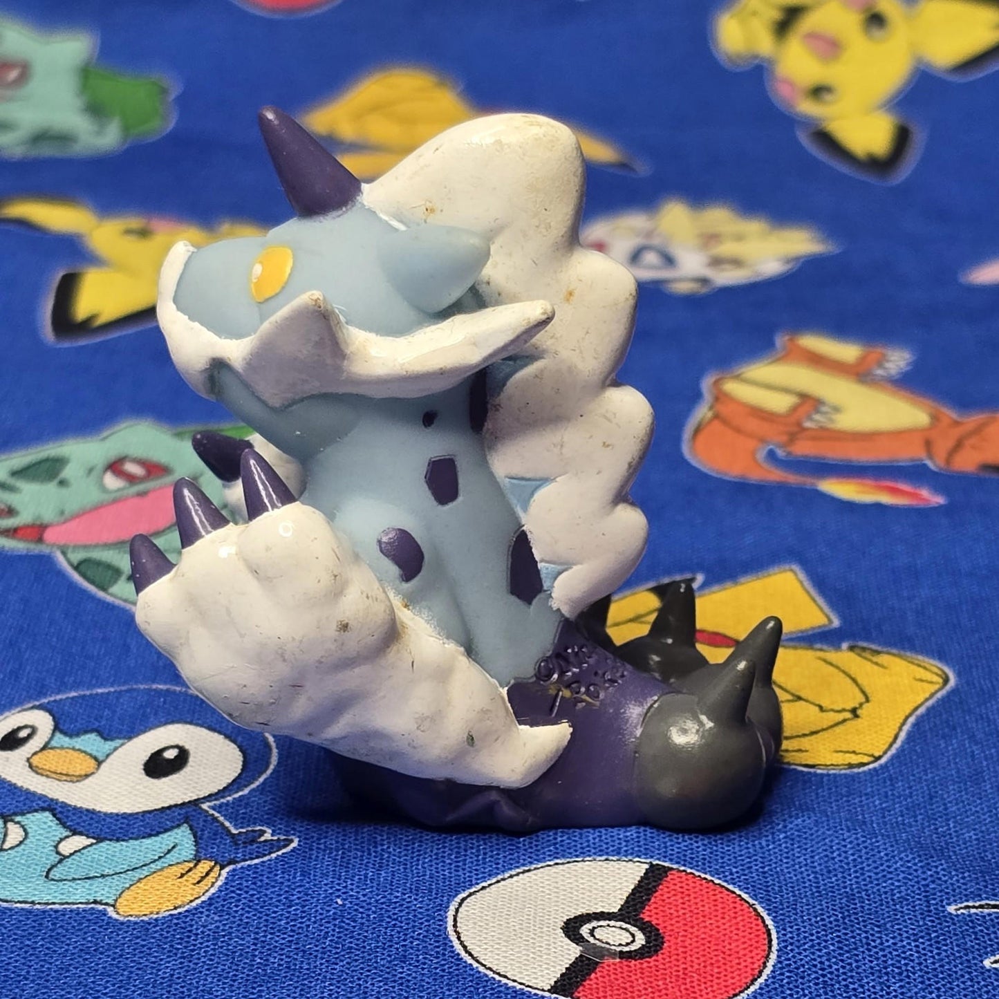 Pokemon Thundurus Figure Finger Puppet 2012 Nintendo Bandai PVC Japan USA Seller