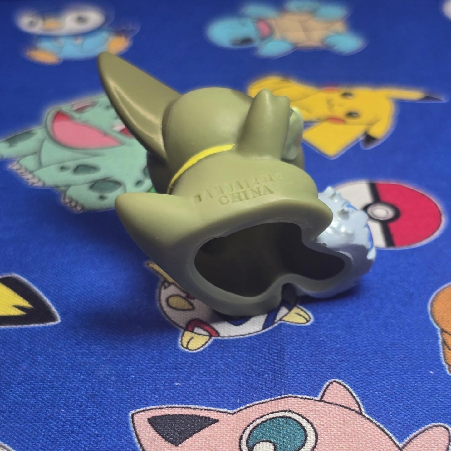 Pokemon Axew Figure Finger Puppet 2012 Nintendo Bandai PVC Vintage Japan USA