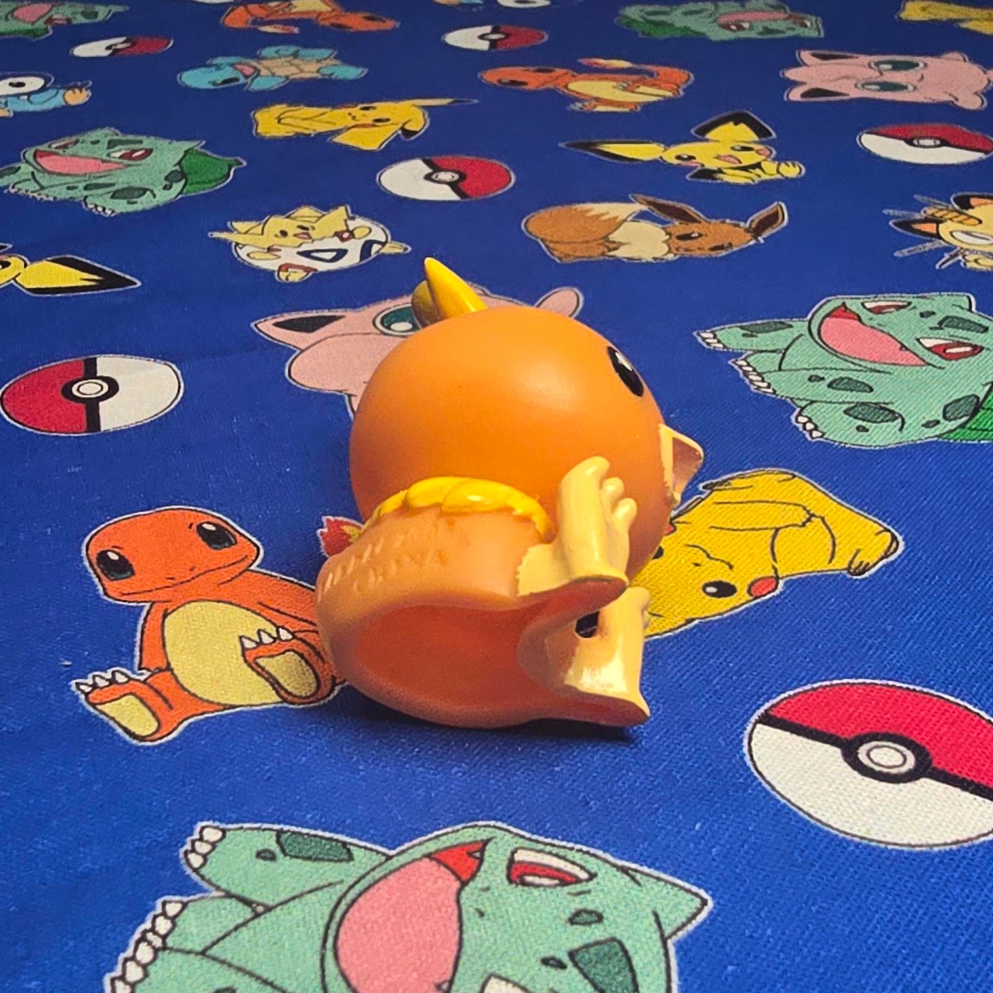 Pokemon Torchic Figure Finger Puppet 2005 Nintendo Bandai Vintage PVC Japan USA