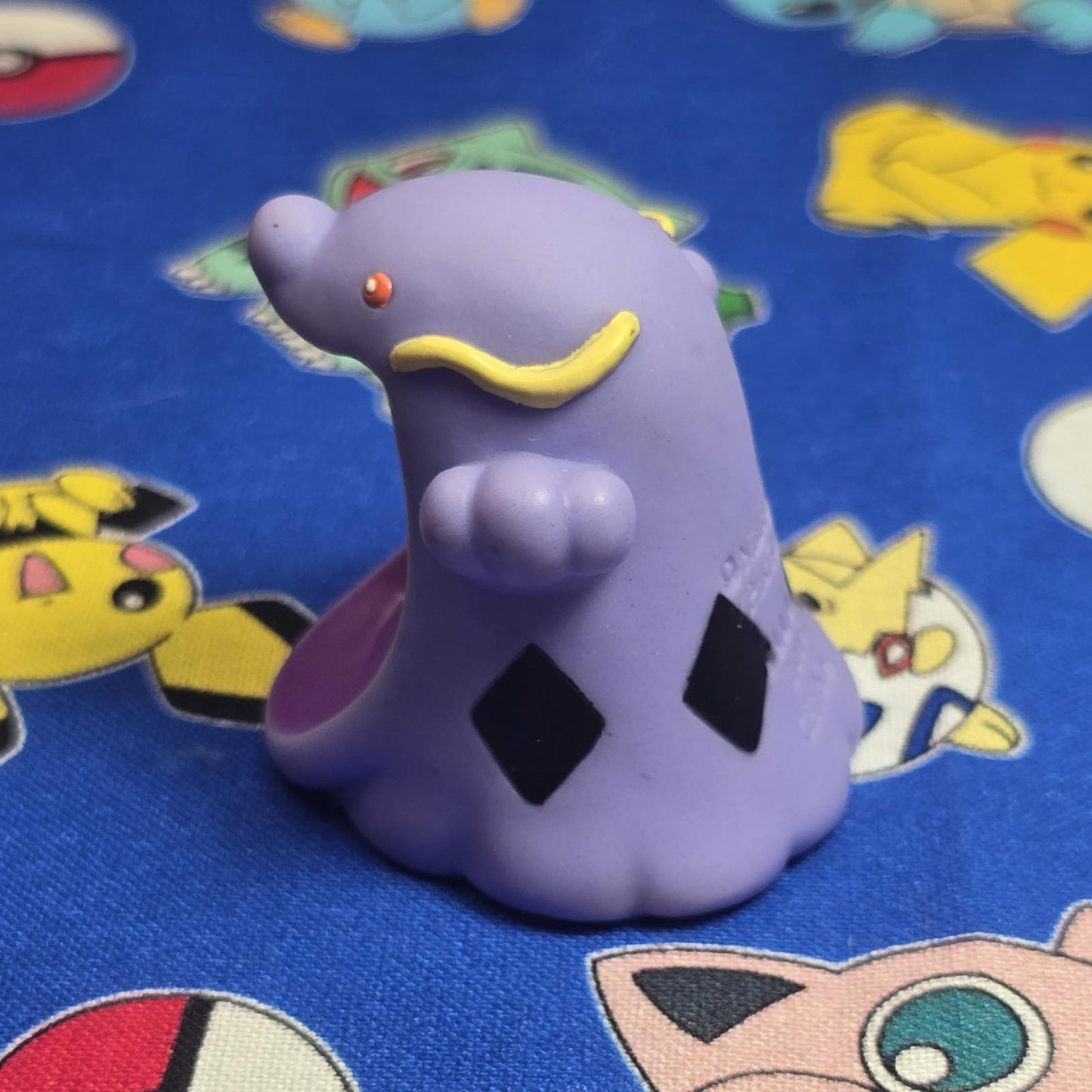 Pokemon Swalot Figure Finger Puppet 2005 Nintendo Bandai PVC Vintage Japan US