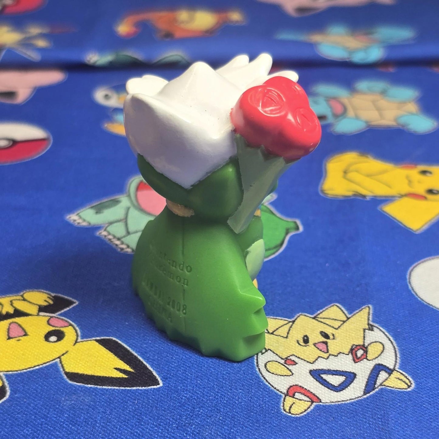 Pokemon Roserade Figure Finger Puppet 2008 Nintendo PVC Bandai Japan USA Seller