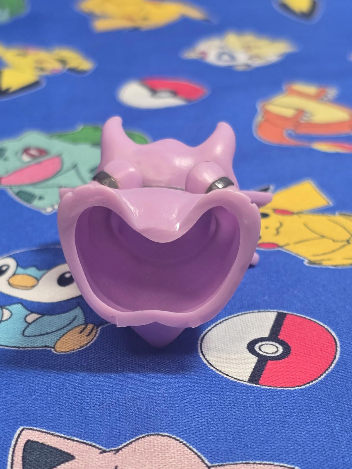 Pokemon Granbull Figure Finger Puppet 2001 Nintendo Bandai PVC Vintage Japan USA