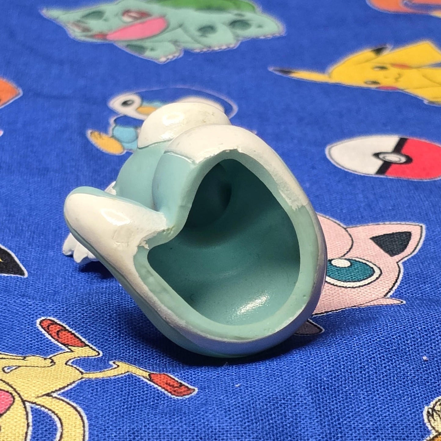 Pokemon Dratini Figure Finger Puppet 1996 Nintendo Bandai Vintage PVC Japan USA