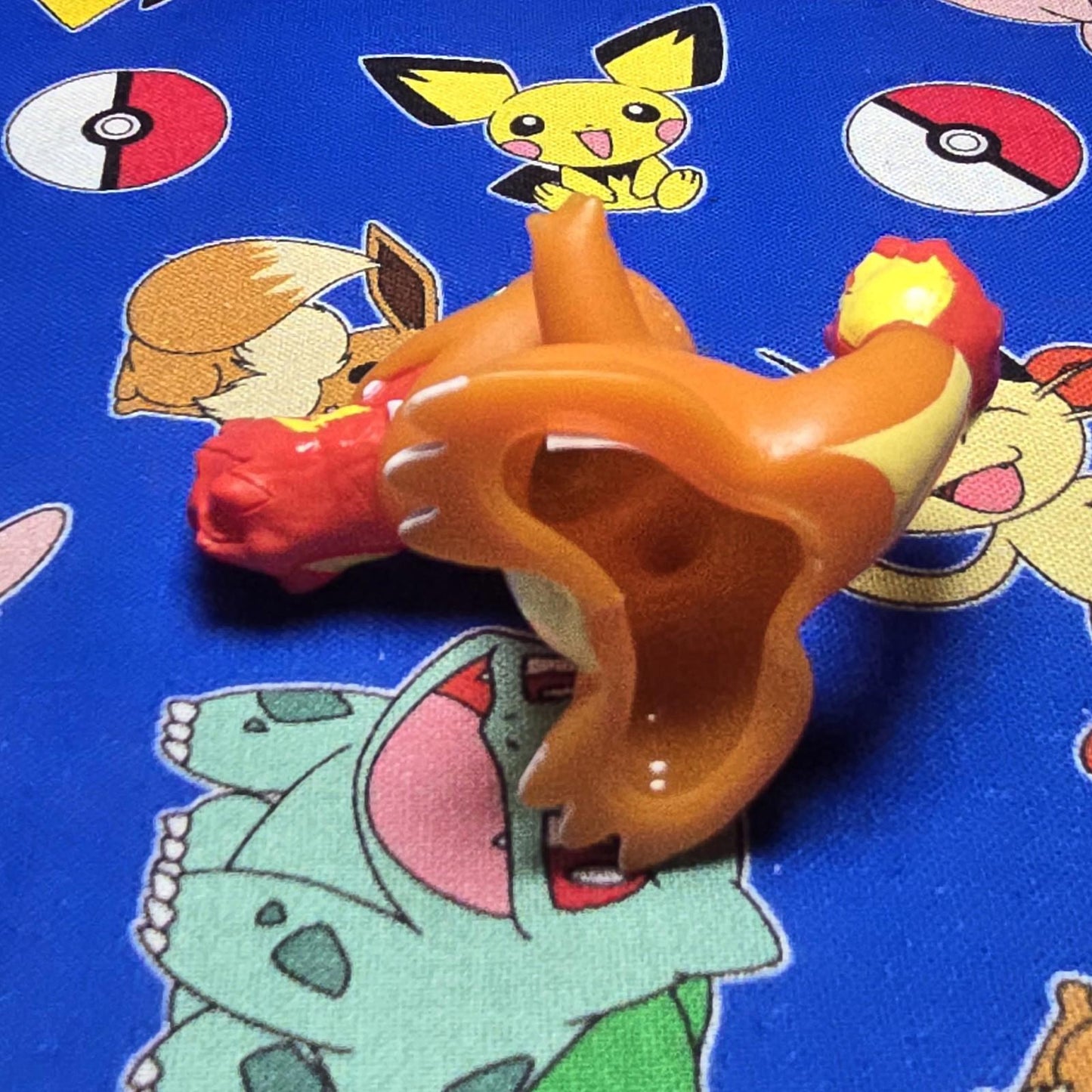 Pokemon Charmander Figure Finger Puppet 2012 Nintendo Bandai PVC Japan US Seller