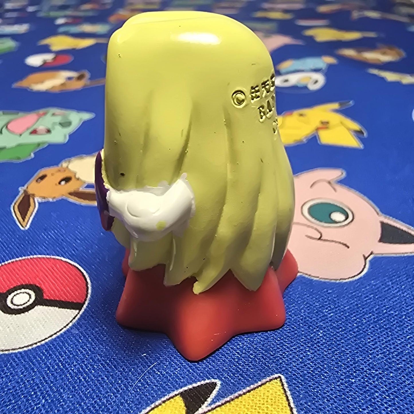 Pokemon Jynx Purple Figure Finger Puppet 1997 Nintendo Bandai Vintage Japan USA