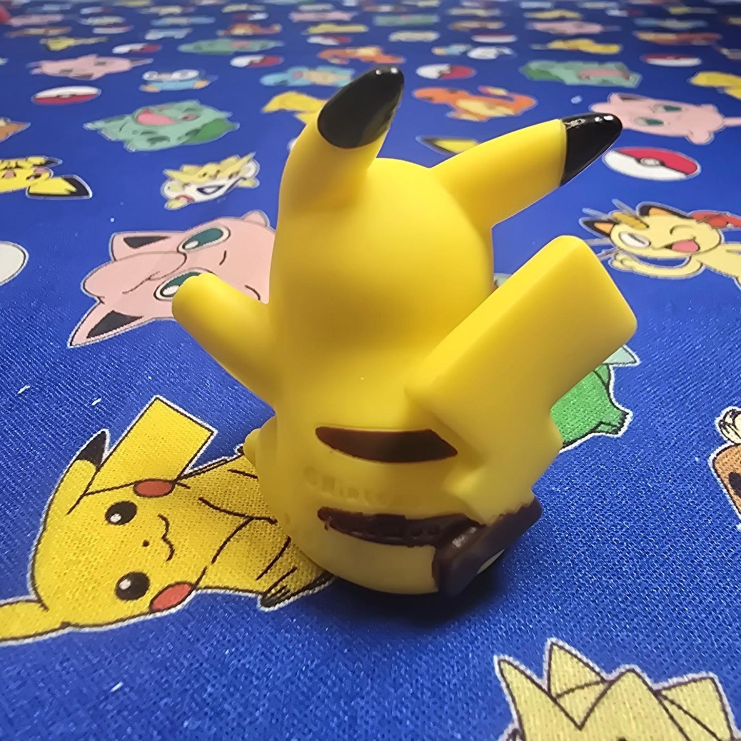 Pokemon Pikachu Figure Finger Puppet 2006 Nintendo Bandai PVC Vintage Japan USA