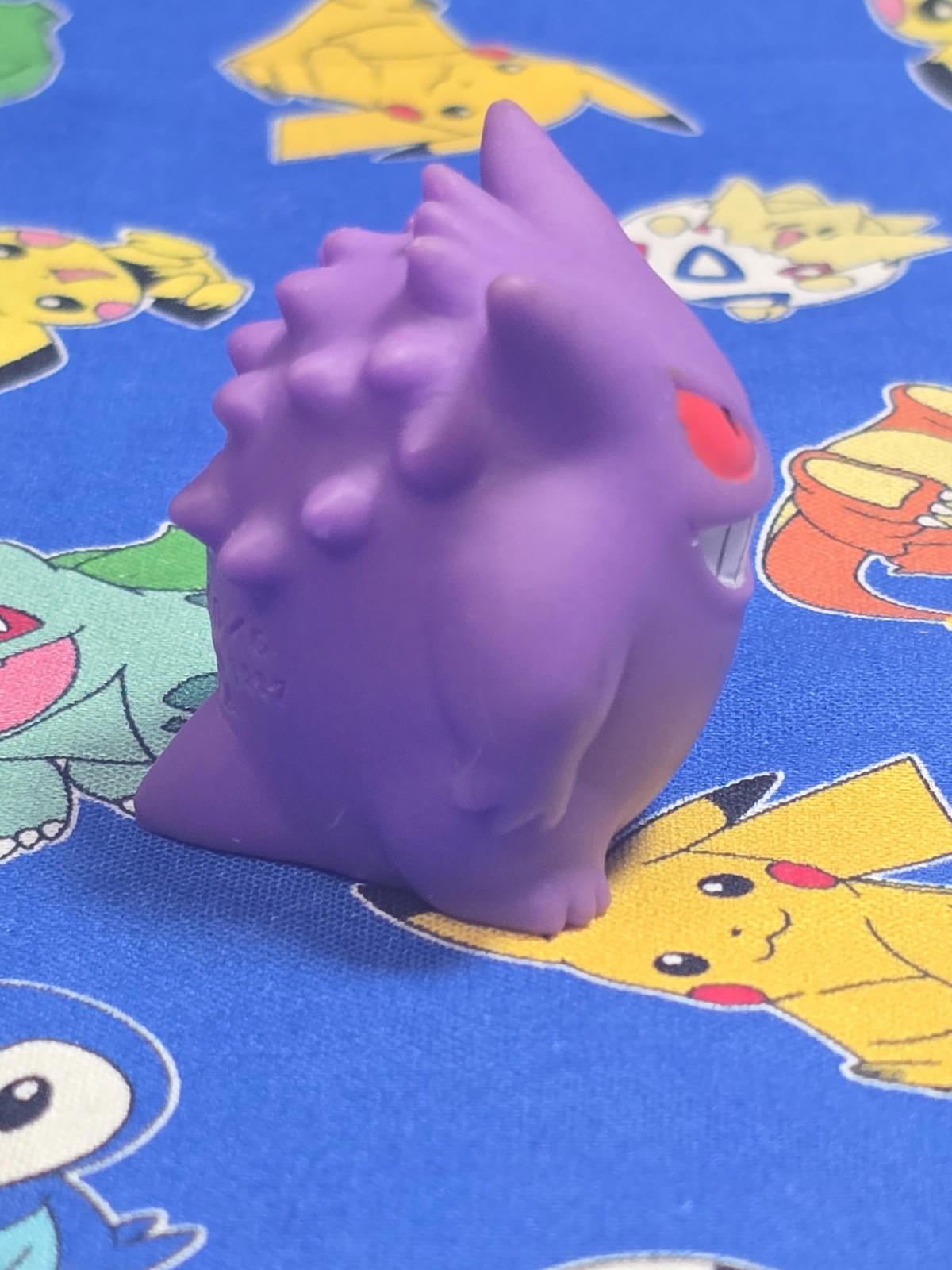 Pokemon Gengar Figure Finger Puppet 1997 Bandai Nintendo PVC Vintage Japan USA