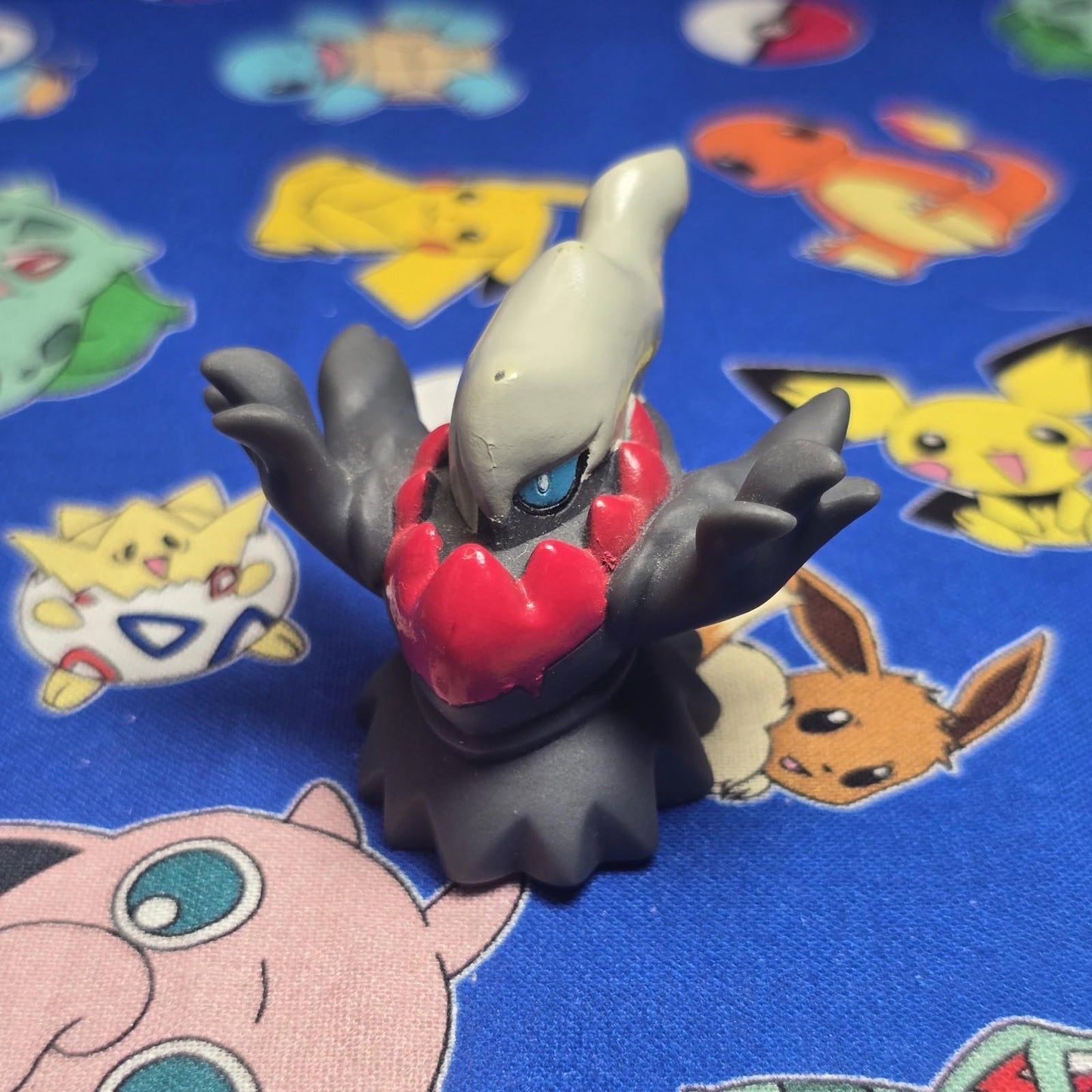 Pokemon Darkrai Figure Finger Puppet 2008 Nintendo Bandai Japan PVC USA Seller