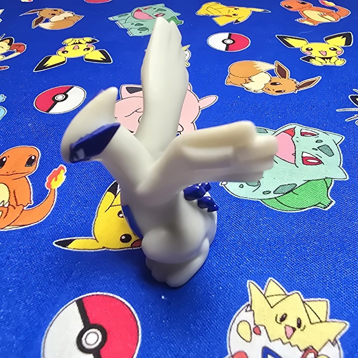 Pokemon Lugia Figure Finger Puppet 2001 Nintendo Bandai PVC Toy Japan USA Seller