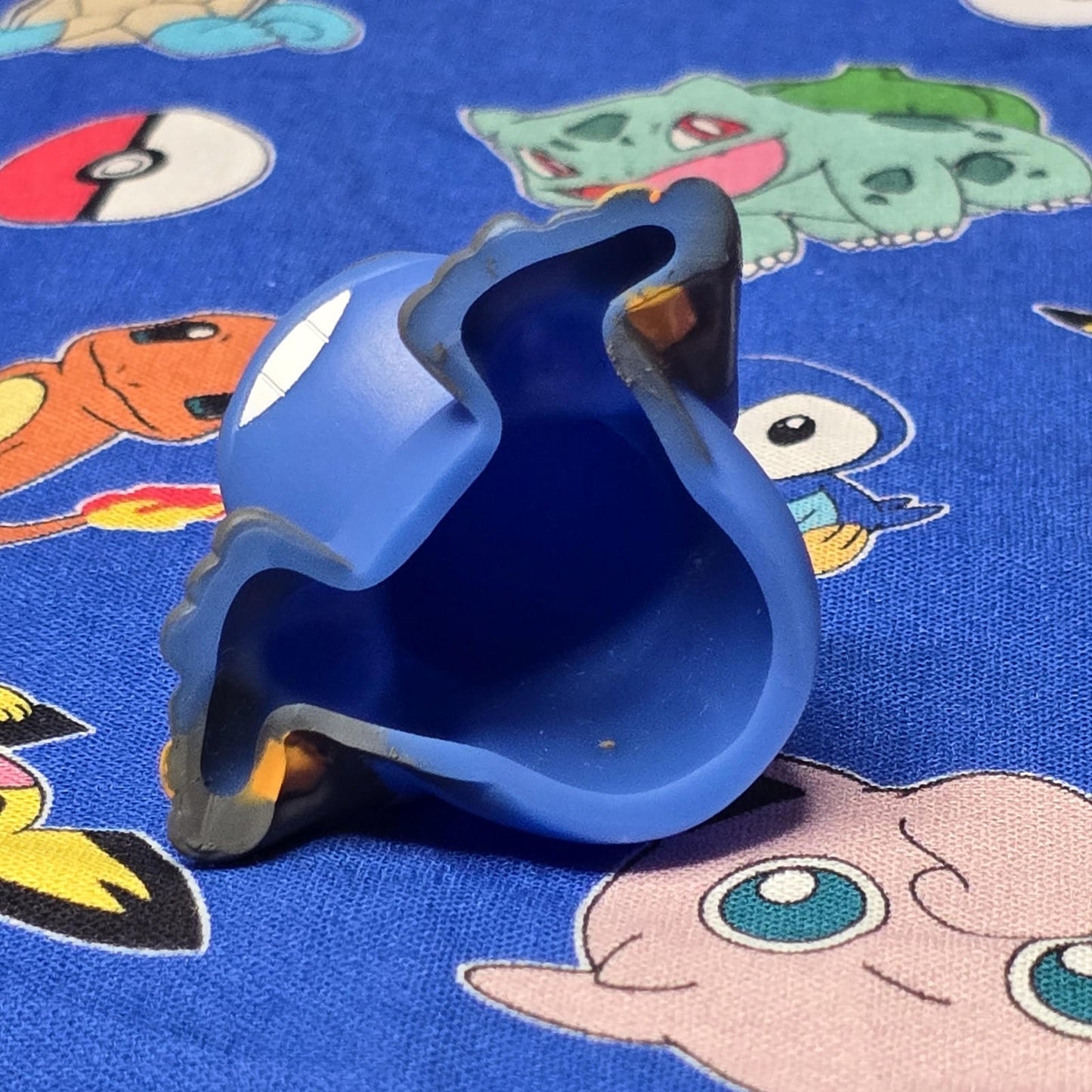 Pokemon Croagunk Figure Finger Puppet 2006 Nintendo Bandai PVC Japan USA Seller